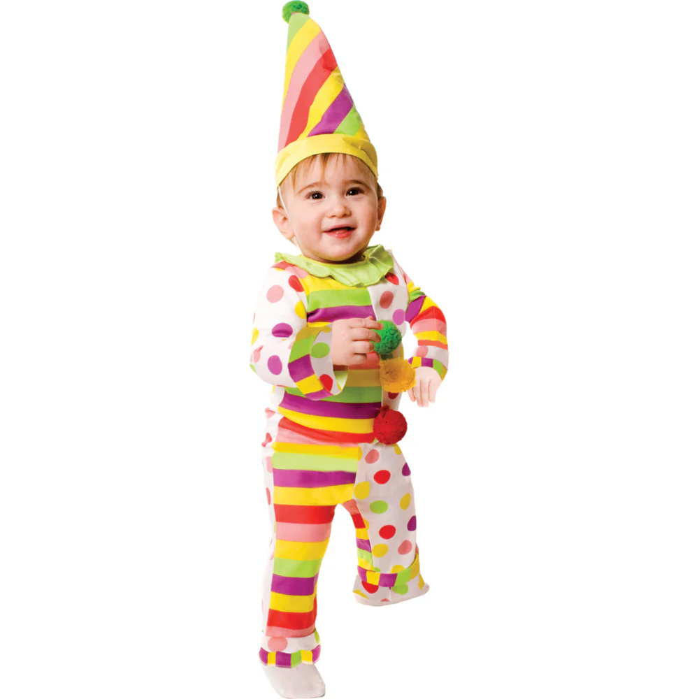 Baby Dots N?�? Stripes Infant Clown
