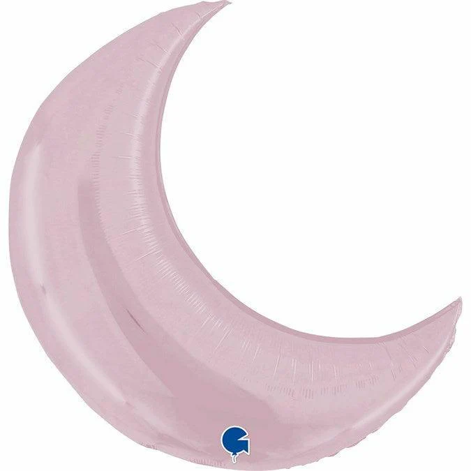 Grabo Pastel Pink Moon 36in Foil Balloon