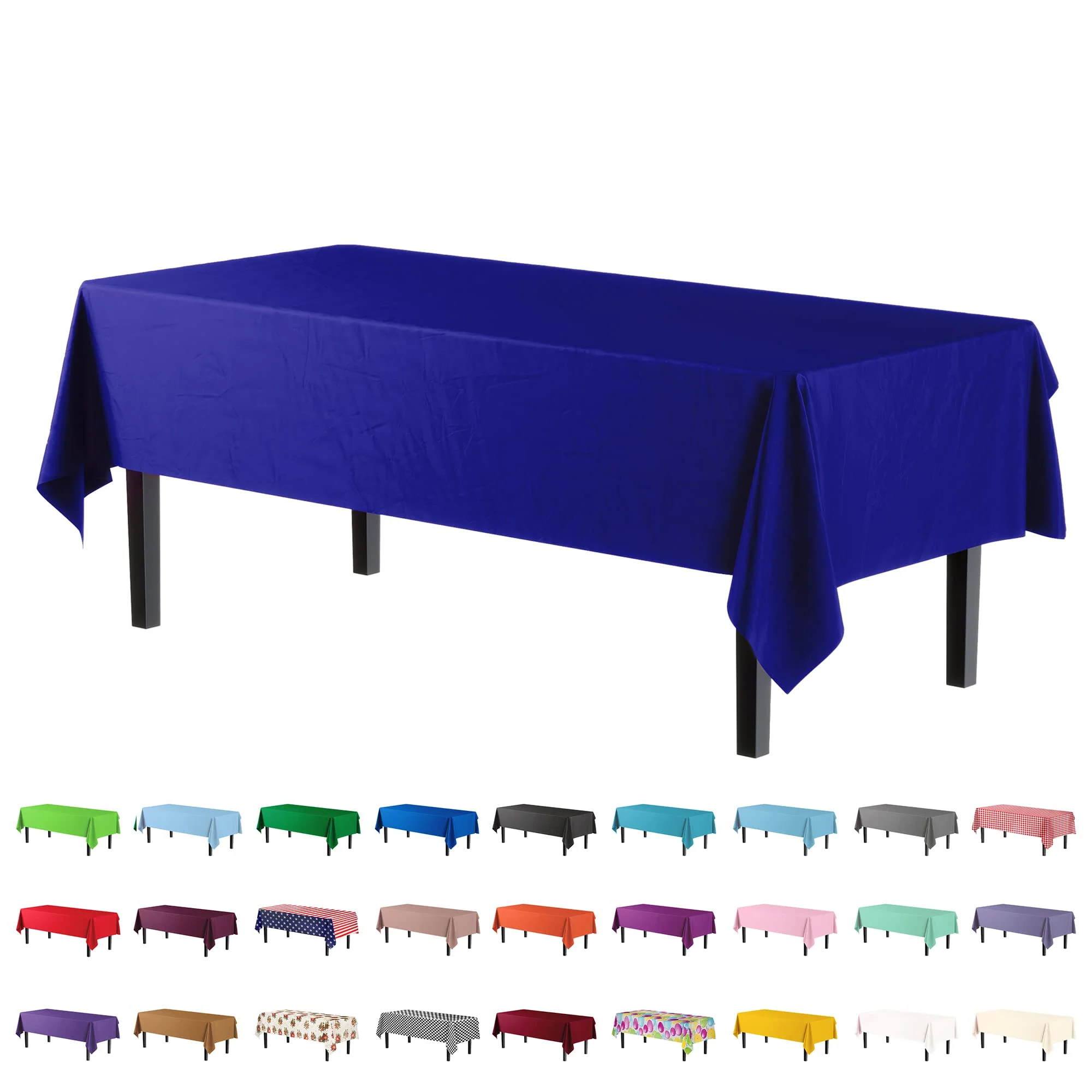 Premium Navy Blue Table Cover