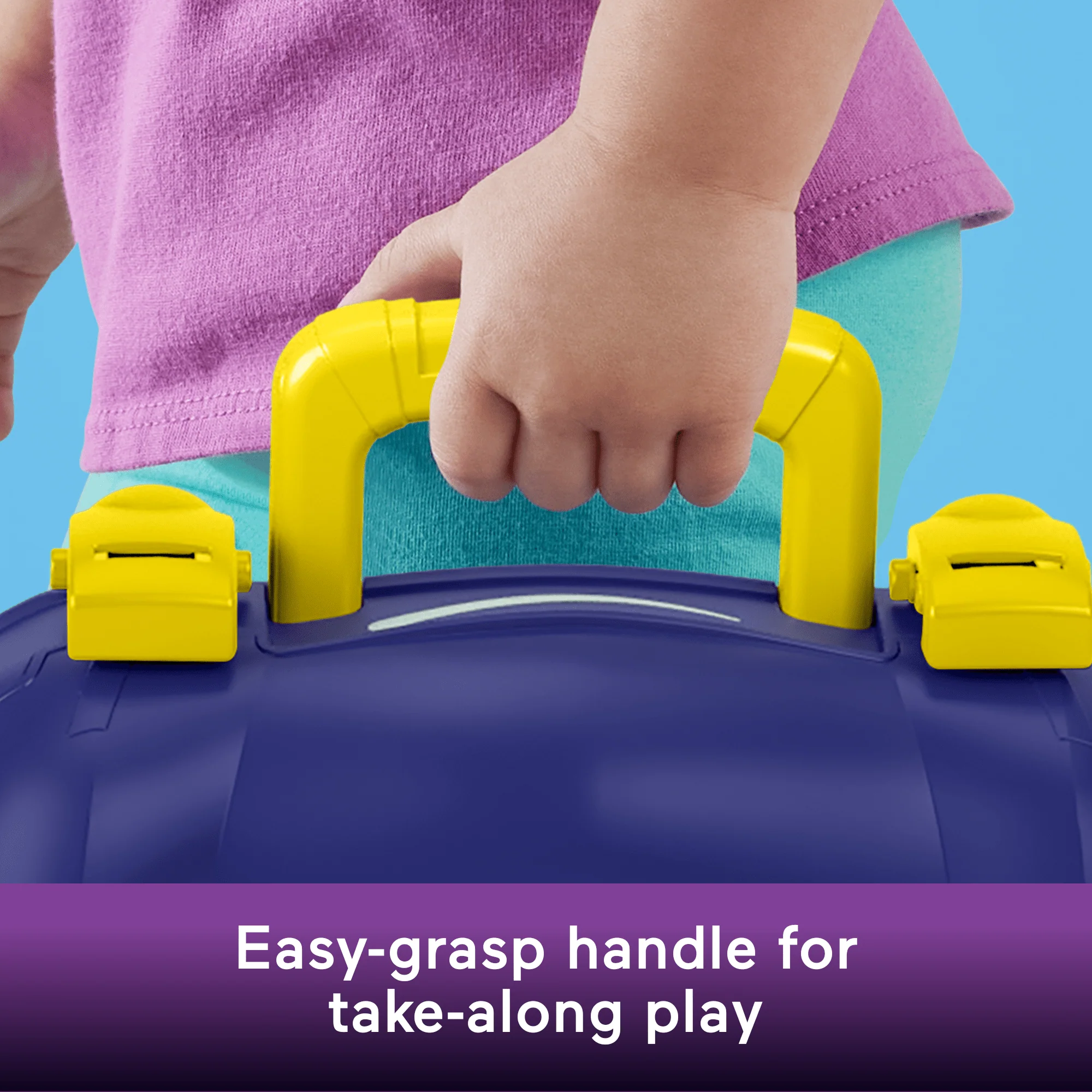 Fisher-Price DC Batwheels Bam The Batmobile Carrying Case With 1:55 Scale Toy Car