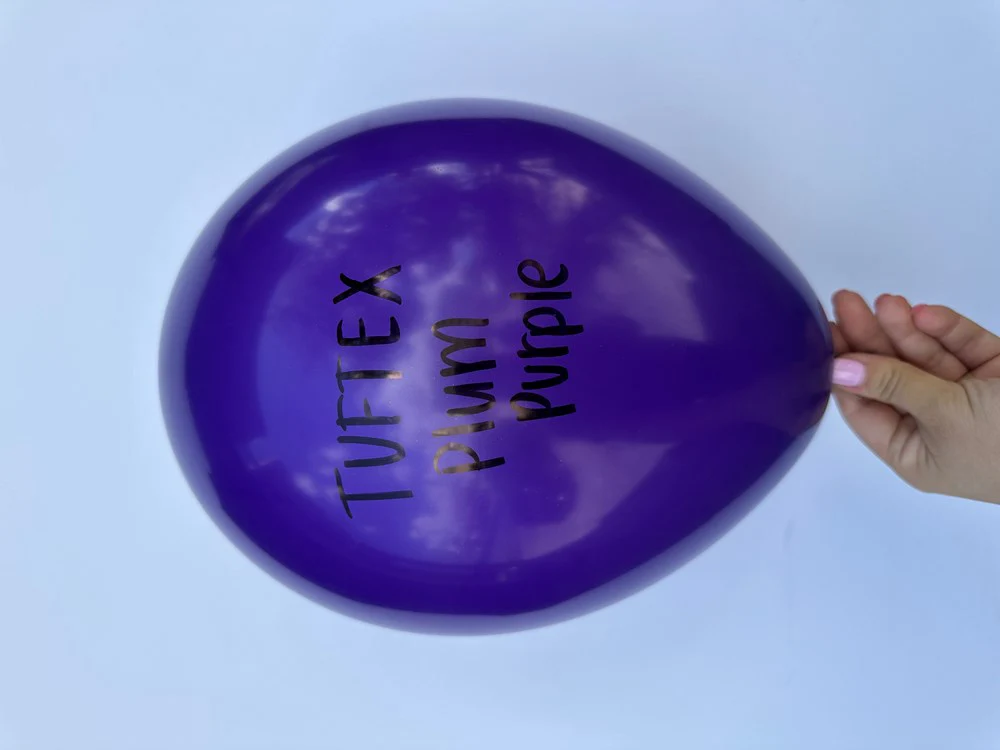 Tuftex Plum Purple 11 inch Latex Balloons 100ct