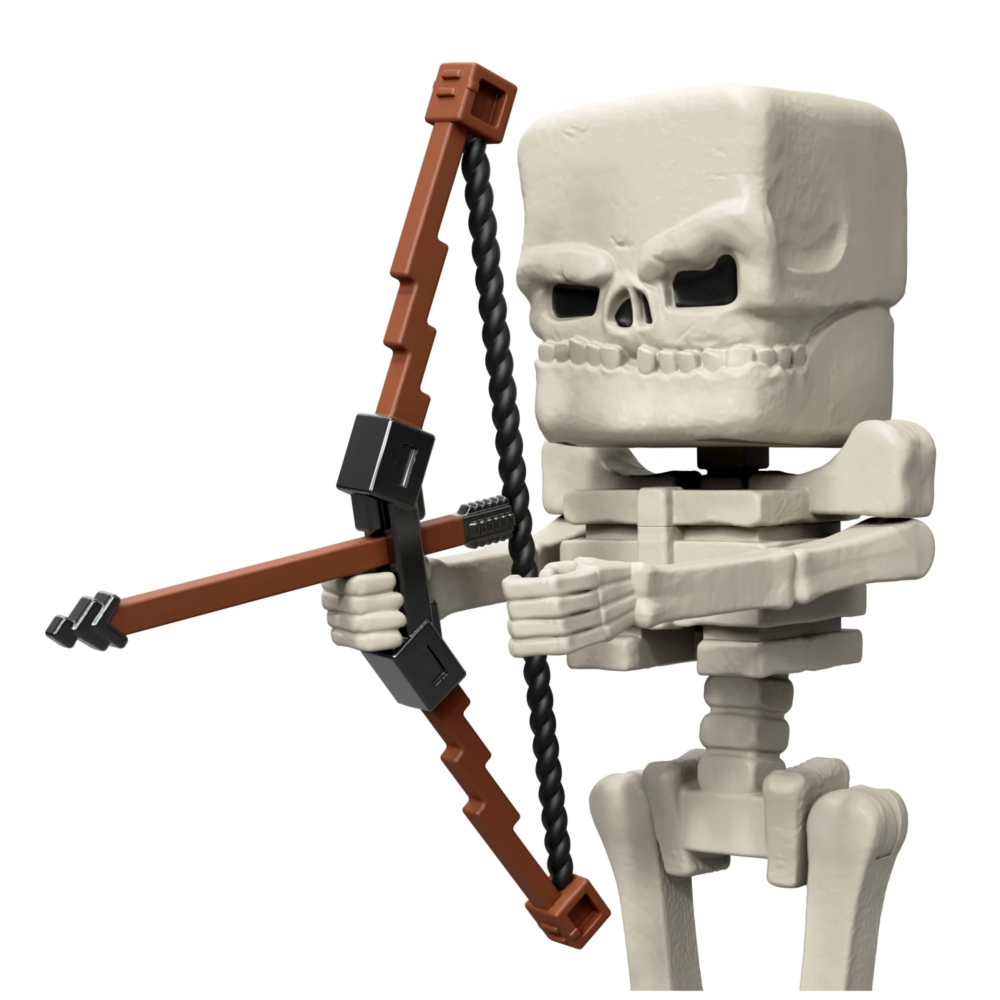 Minecraft Skeleton Action Figure & Accessories, 4-inch Toy Set inspired By A Minecraft Movie