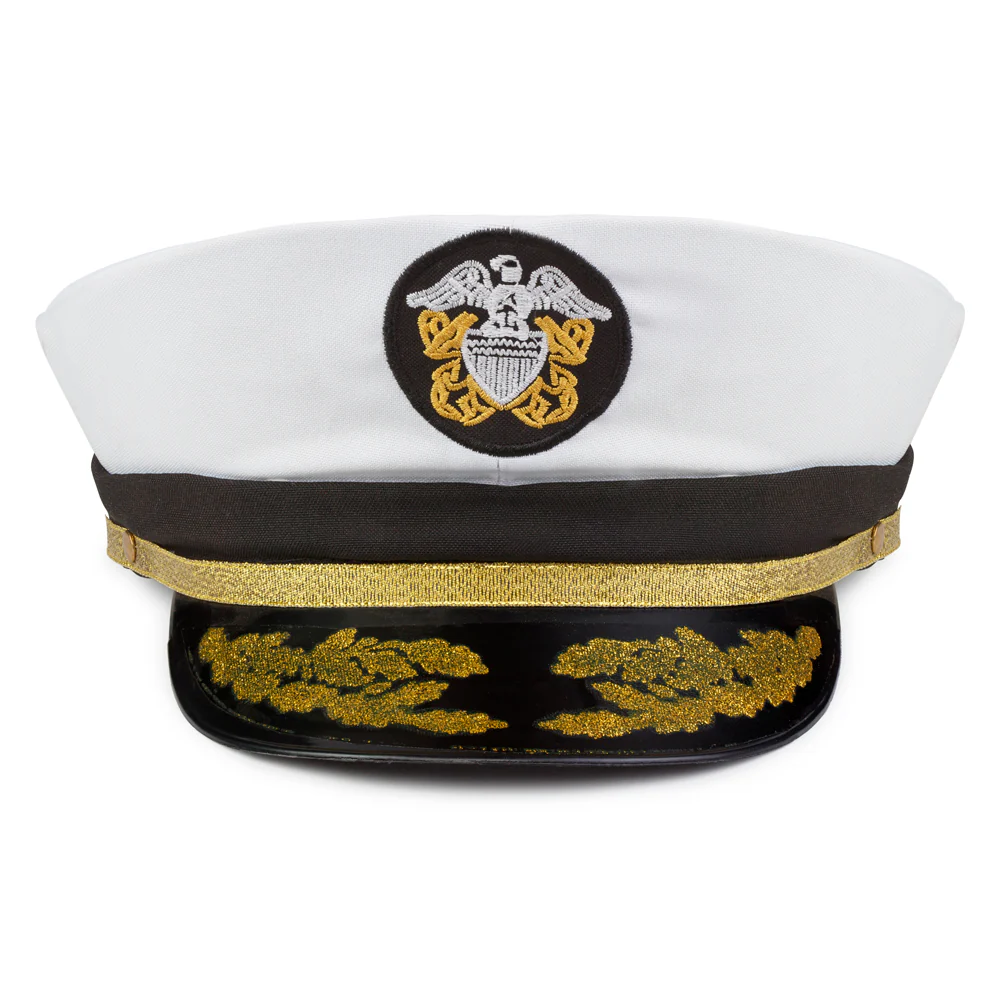 Admiral Navy Captain Hat