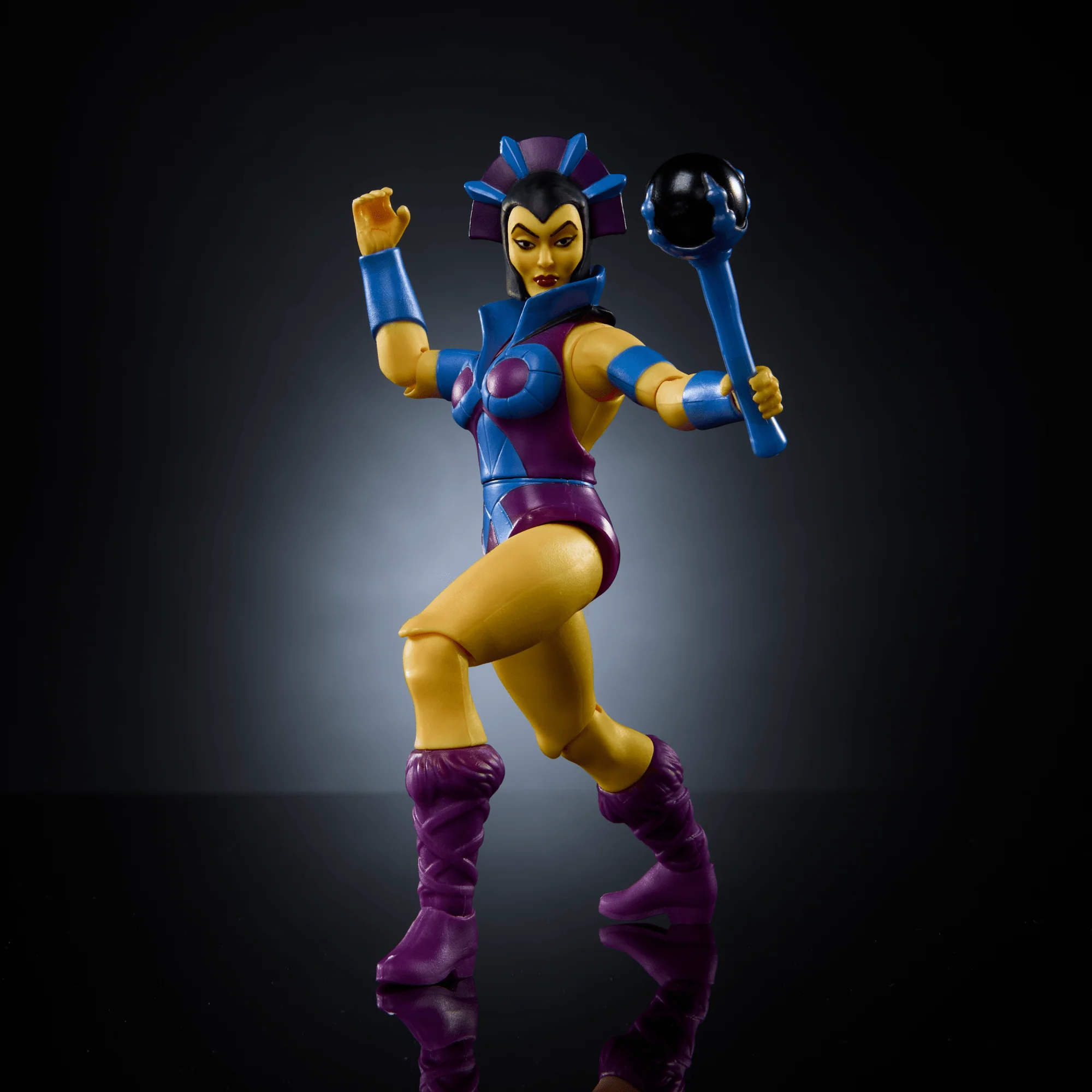 Masters Of The Universe Origins Cartoon Collection Evil-Lyn, Motu 5.5 Inch Action Figure Toy