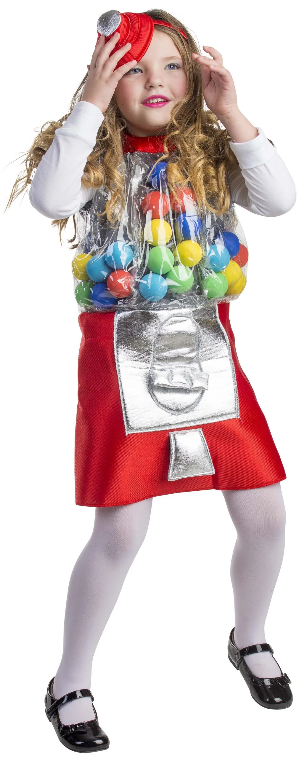 Gumball Machine Girl Costume for Kids