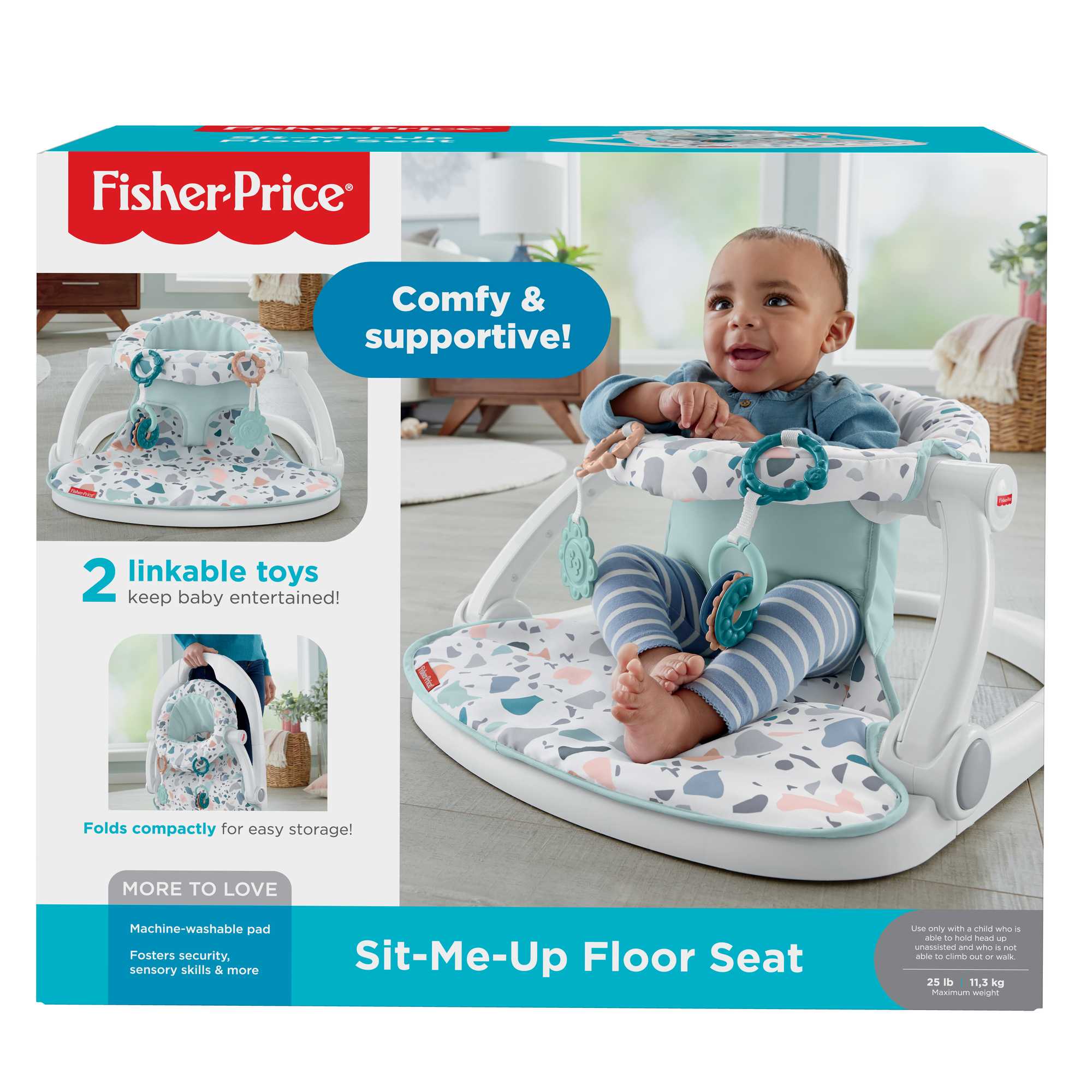Fisher-Price? Sit-Me-Up Floor Seat - Terrazo Fashion