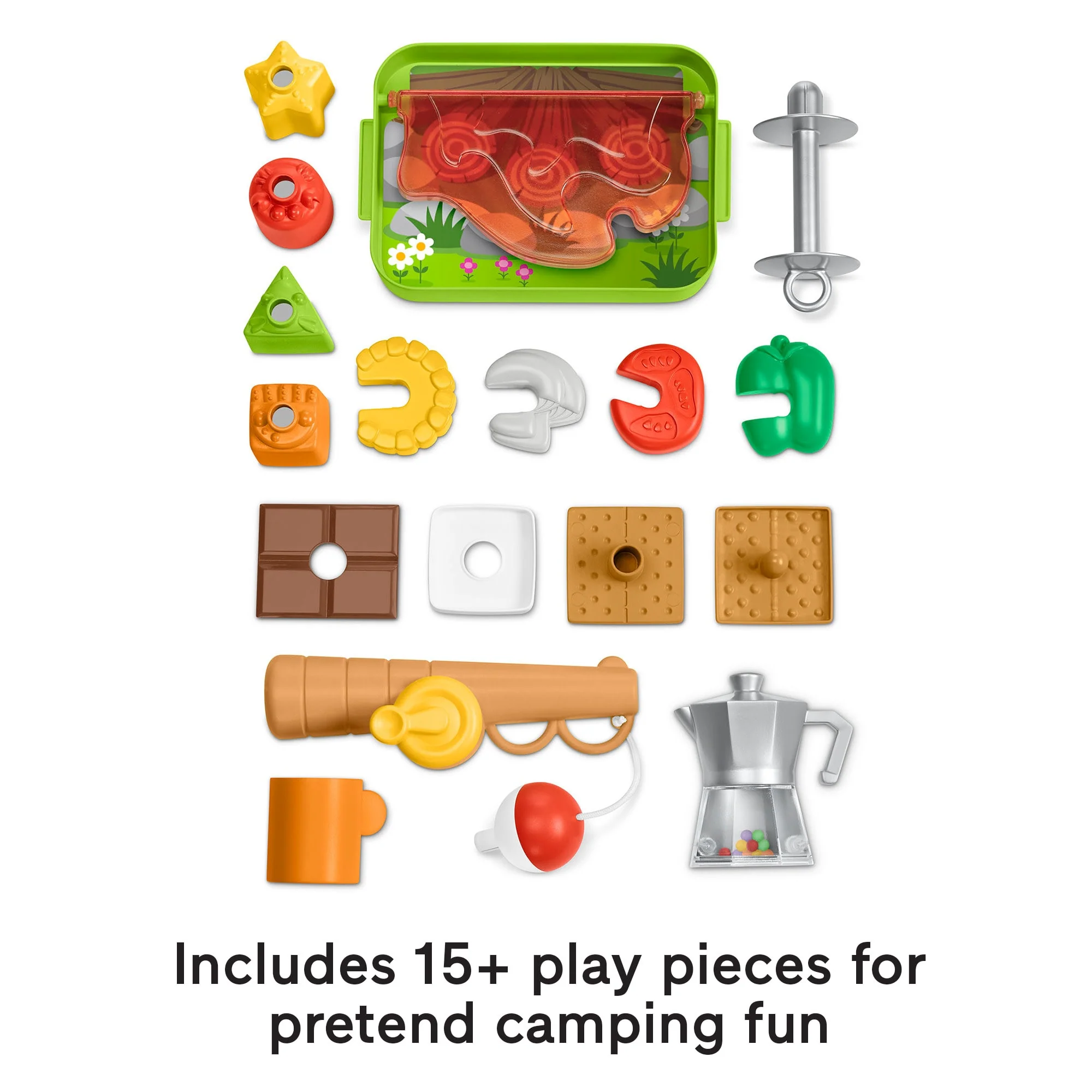 Fisher-Price Laugh & Learn 3-In-1 On-The-Go Camper Infant Walker & Toddler Activity Center