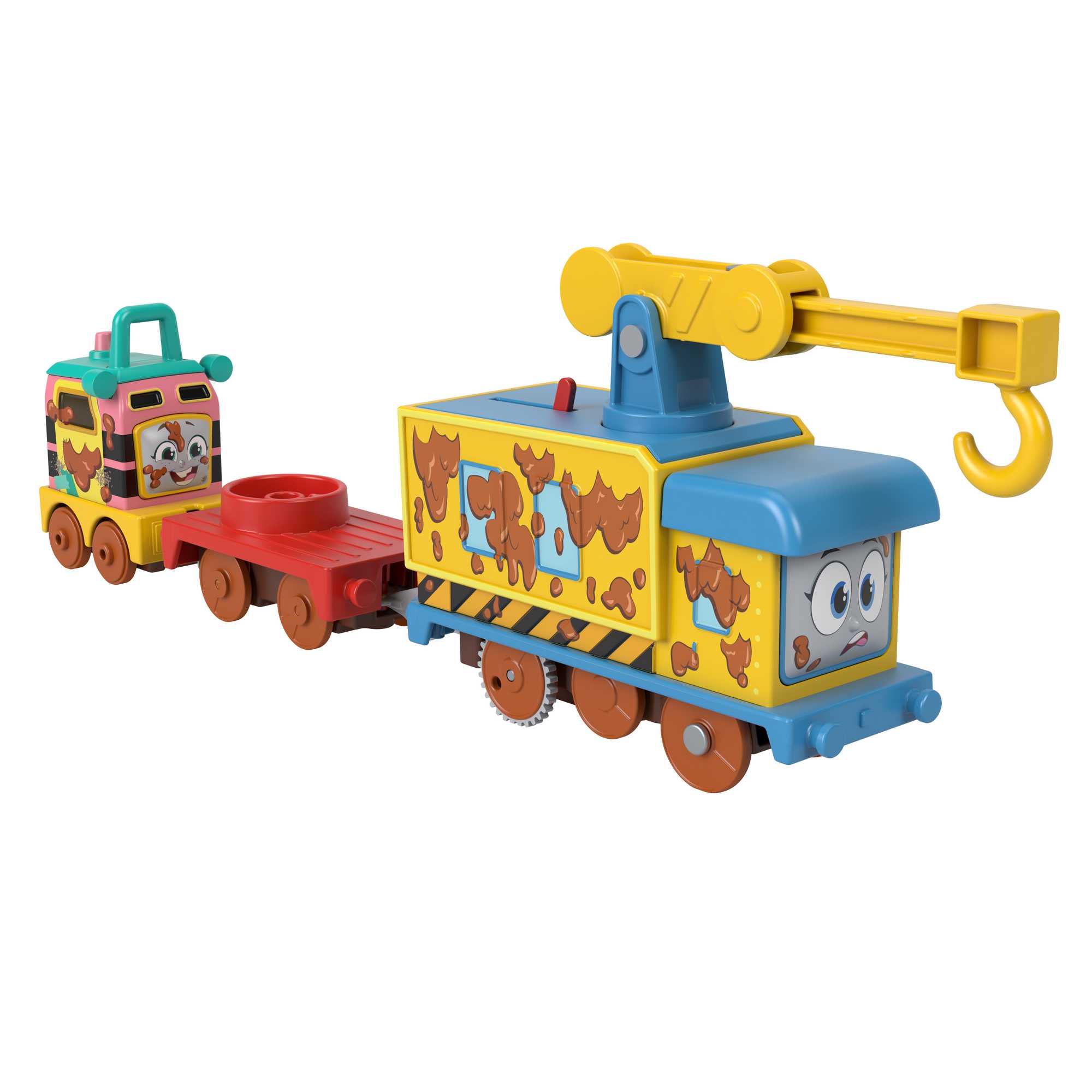 Thomas & Friends Muddy Fix ��Em Up Friends Motorized Vehicle Set