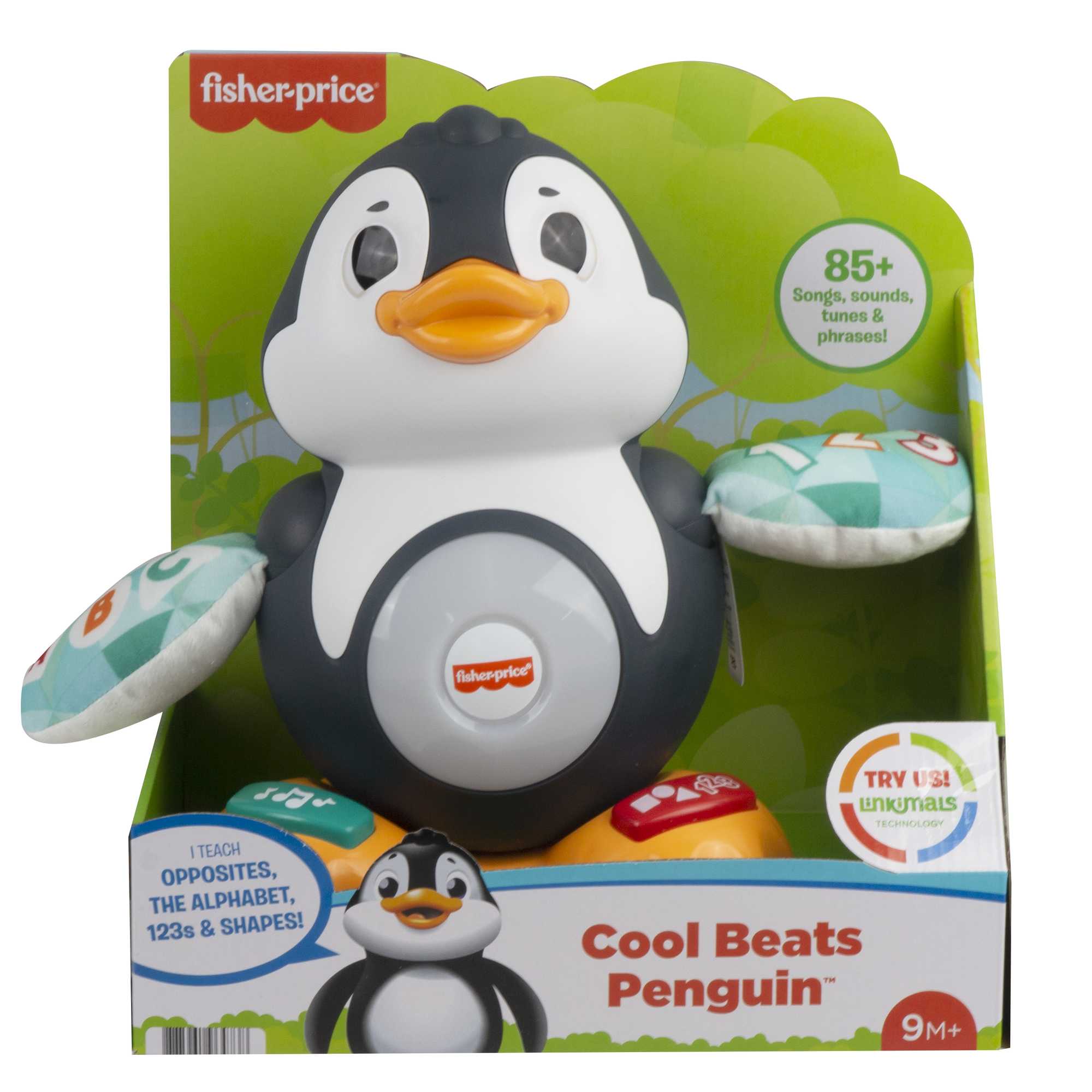 Fisher-Price Linkimals Cool Beats Penguin Baby & Toddler Learning Toy With Music & Lights