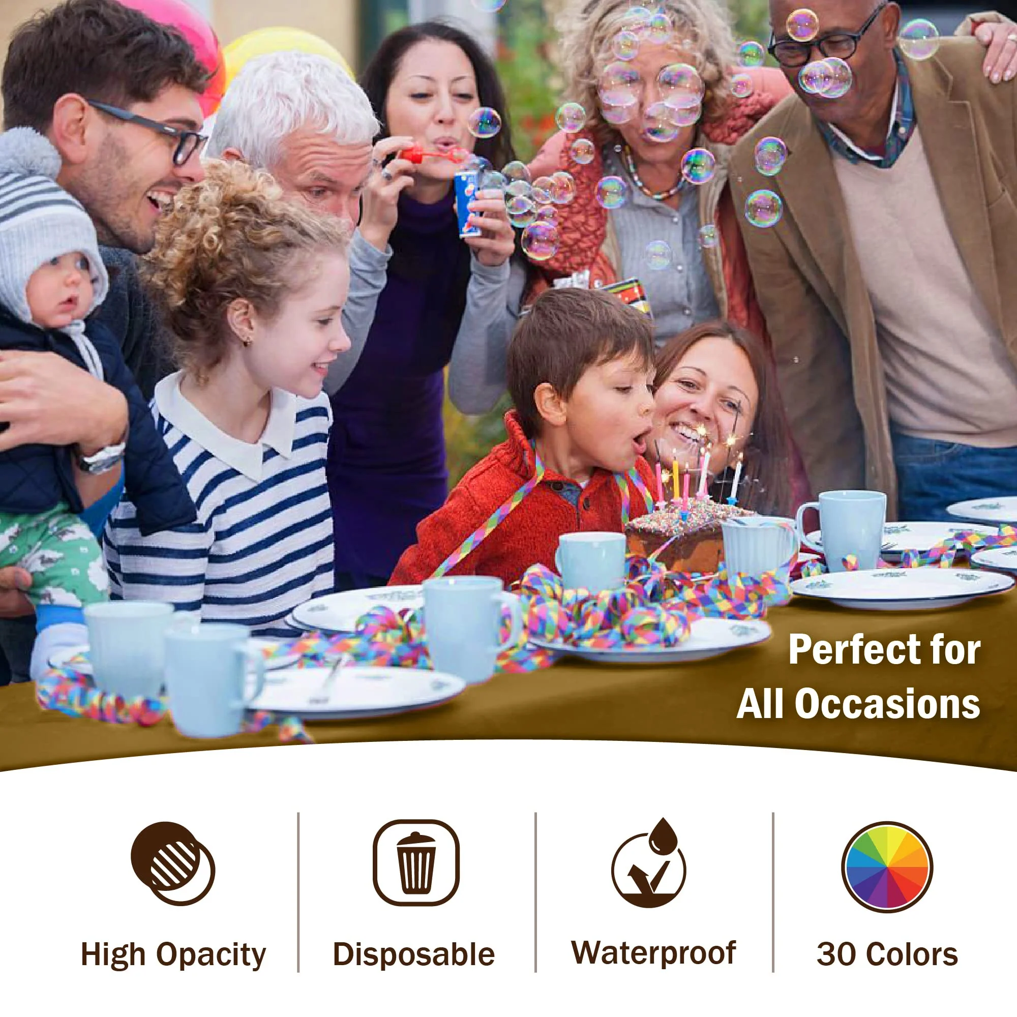 Premium Gold Table Cover