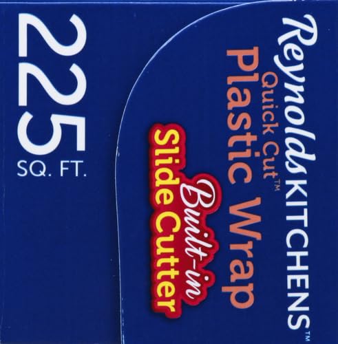 Reynolds Kitchens Quick Cut Plastic Wrap, 225 Square Feet