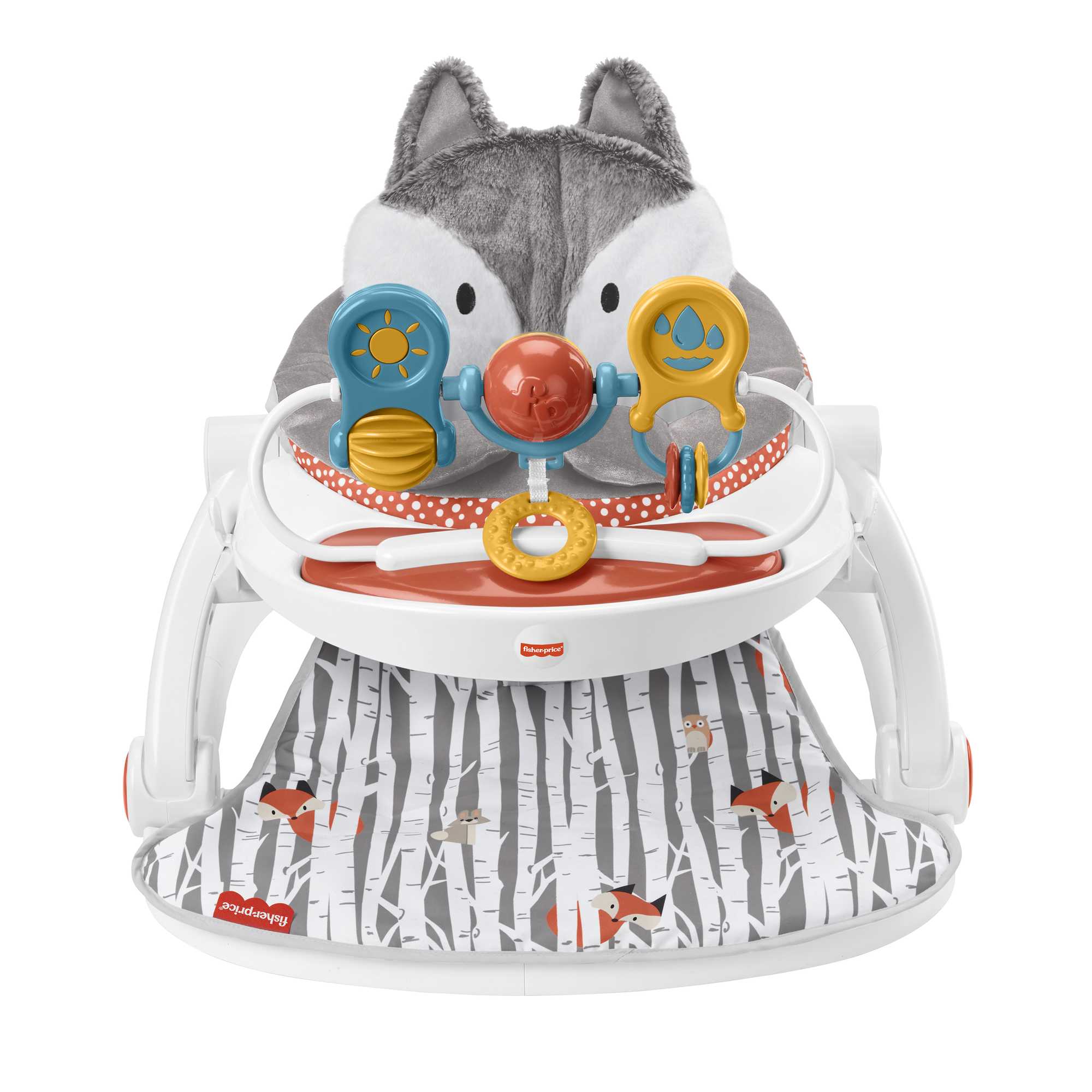 Premium Sit-Me-Up Floor Seat With Toy Tray