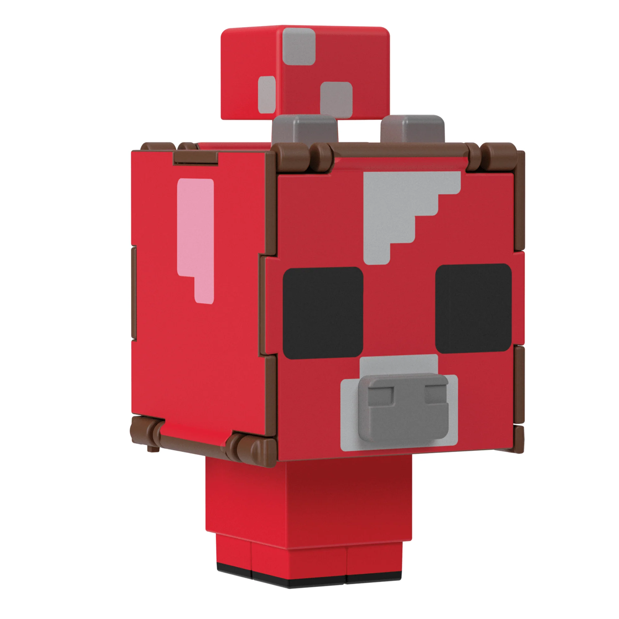 Minecraft Flippin�� Figs Figures Collection, 2-in-1 Fidget Play, 3.75-in Scale & Pixelated Design (Characters May Vary)