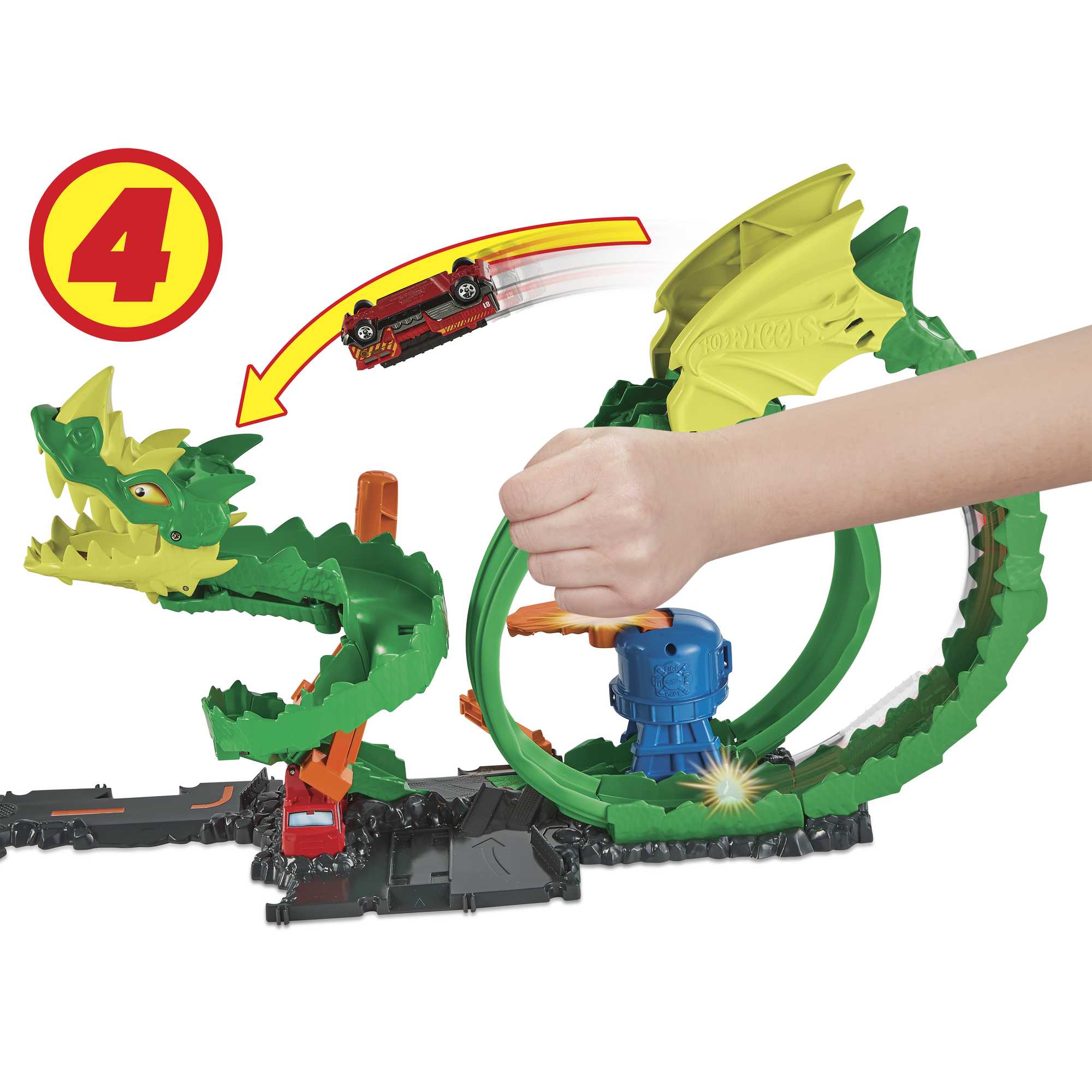 Hot Wheels Dragon Drive Firefight