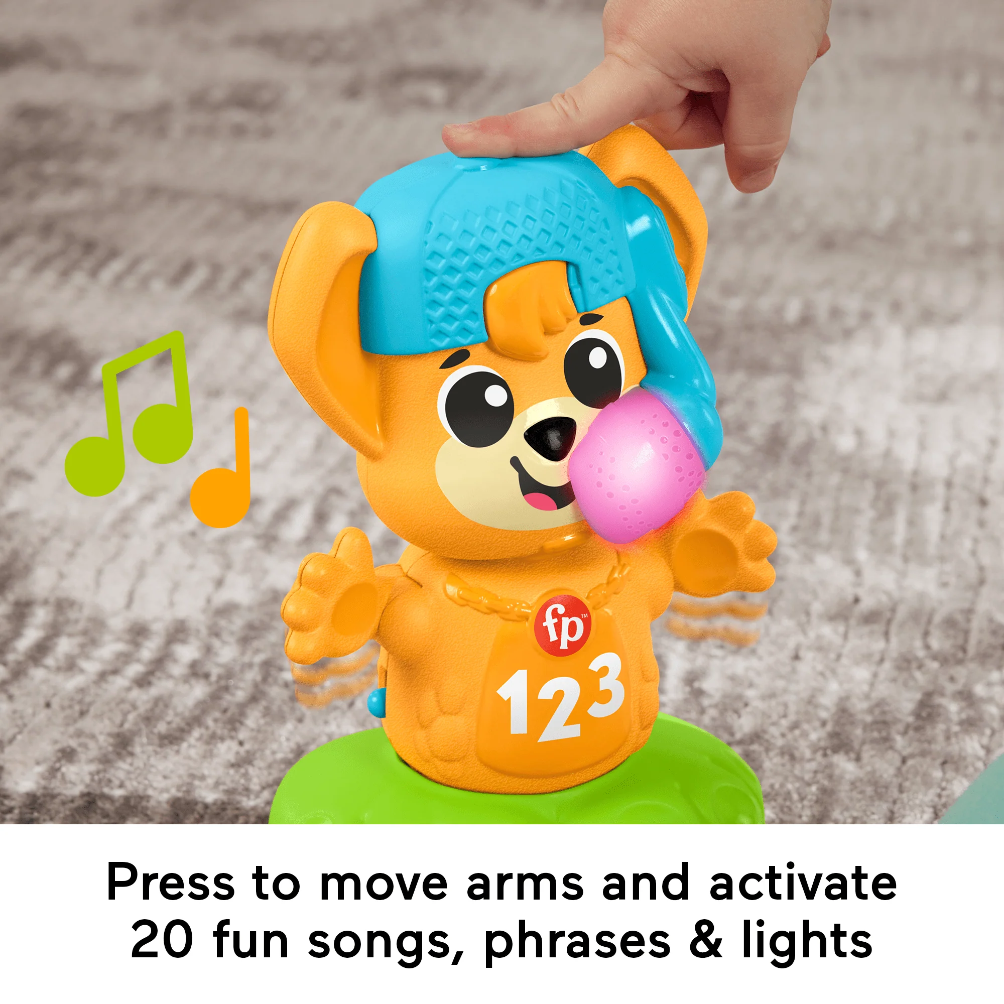 Fisher-Price Link Squad Opposites Fox Baby Learning Toy With Music & Lights