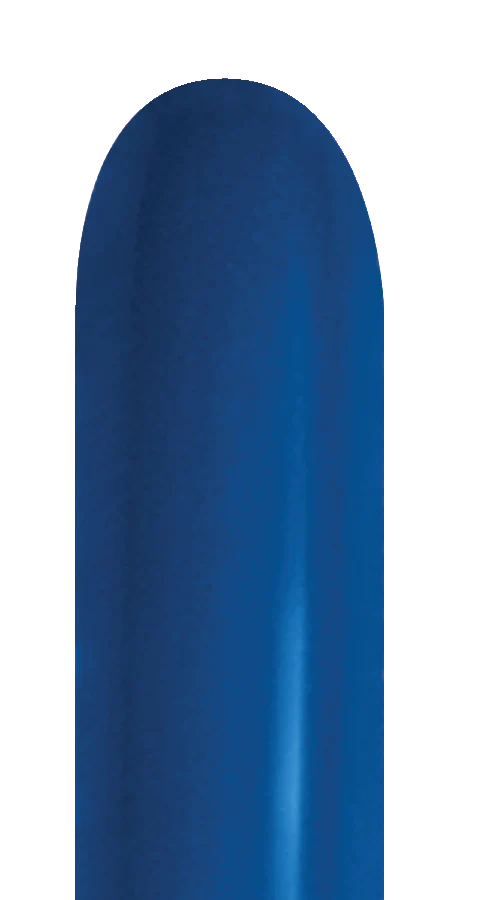 260 Sempertex Metallic Blue Latex Balloon 50ct