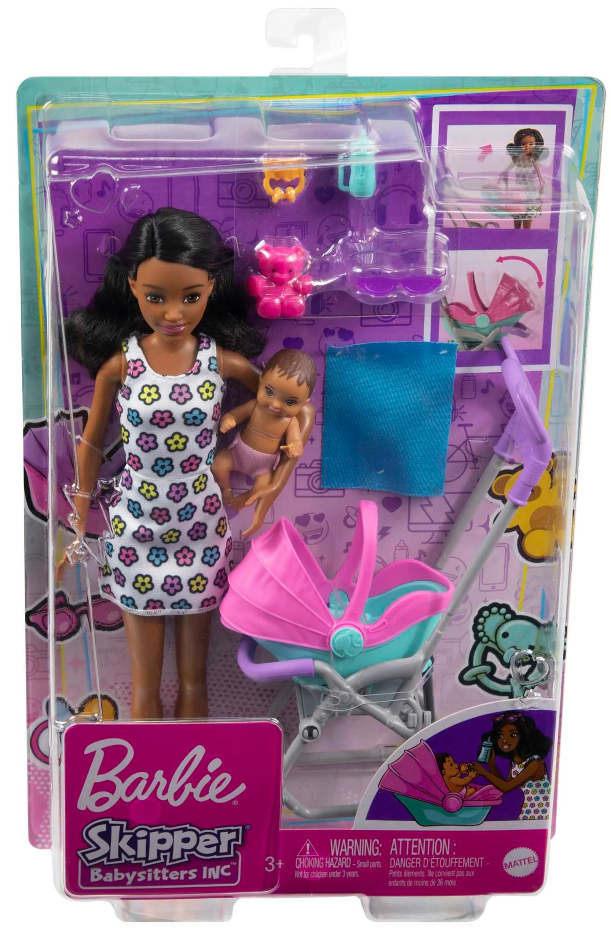 Barbie Skipper Babysitters inc Dolls And Playset