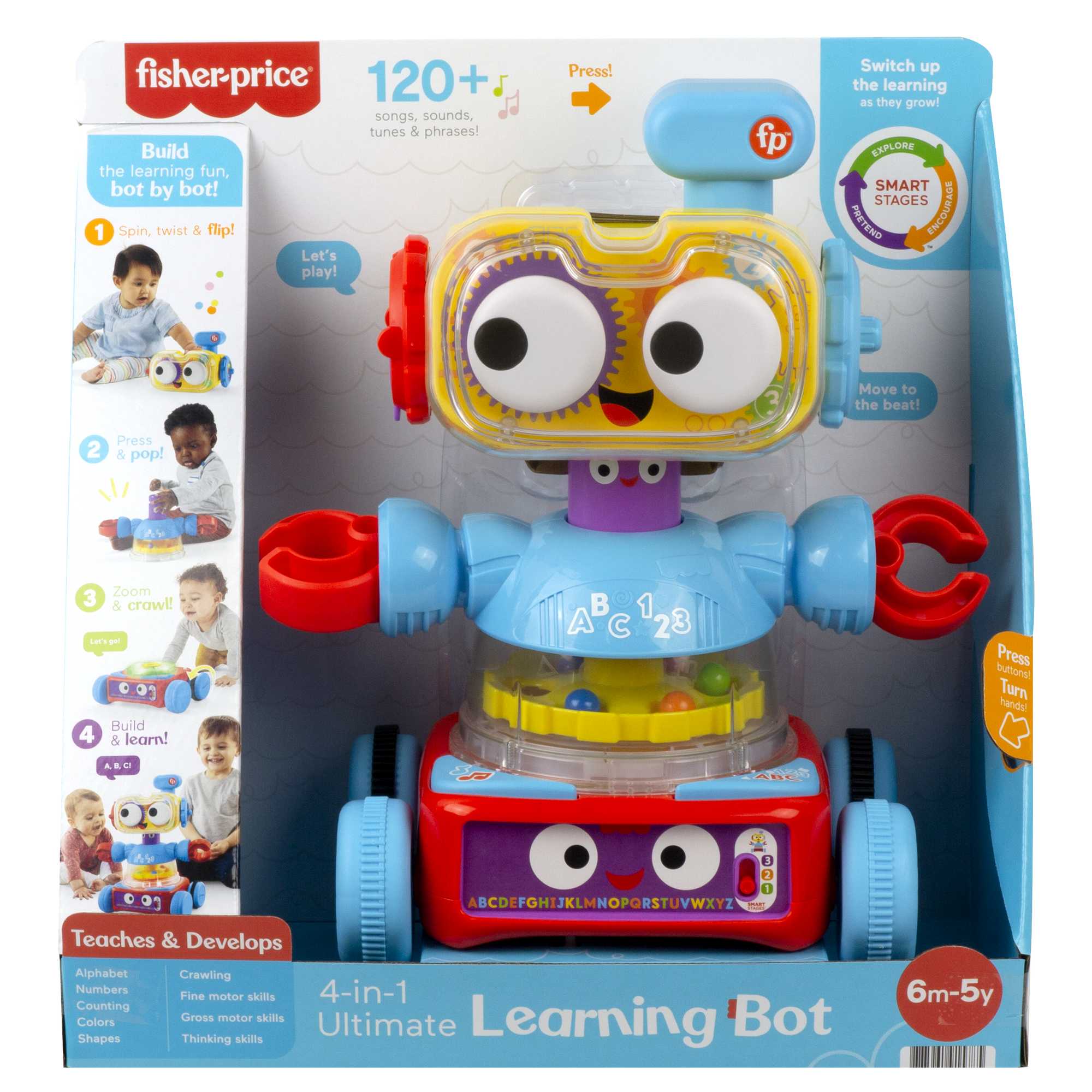 Fisher-Price 4-in-1 Ultimate Learning Bot - English & French Version