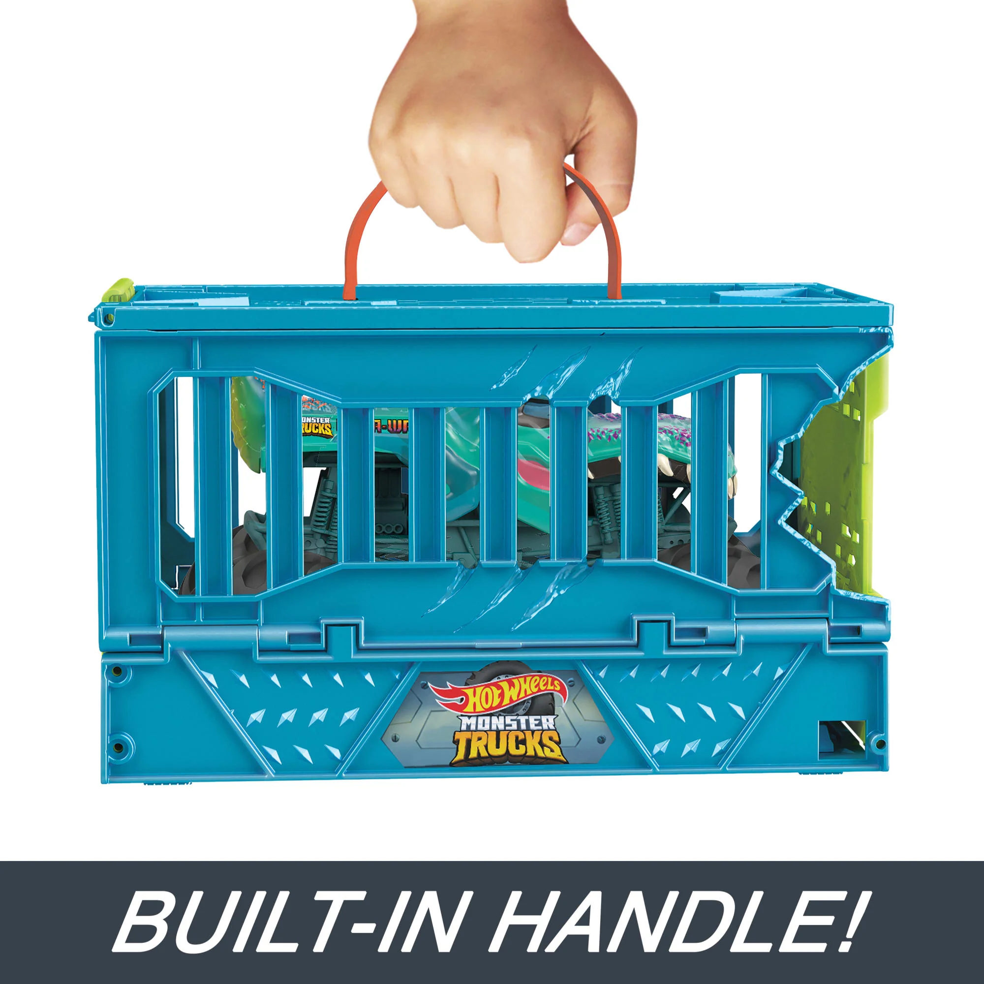 Hot Wheels Monster Trucks 1:24 MEGA-Wrex Oversized Crash Cage