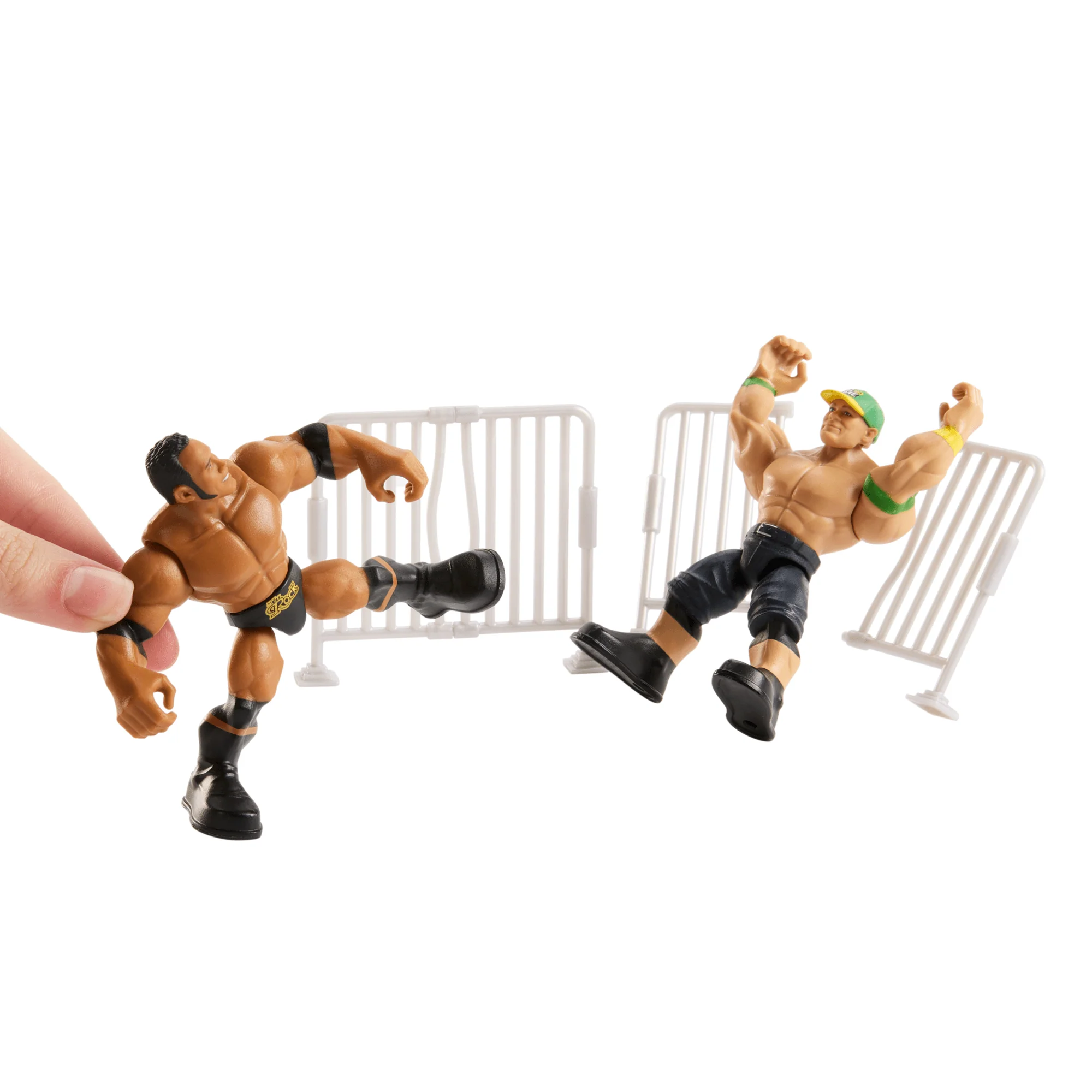 WWE Action Figure Knuckle Crunchers John Cena With Battle Accessory