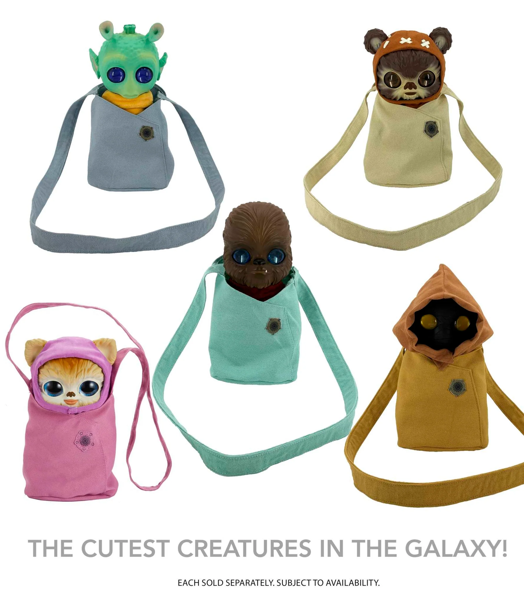 Star Wars Galactic Pals Plush Collection Of Soft Creature Dolls