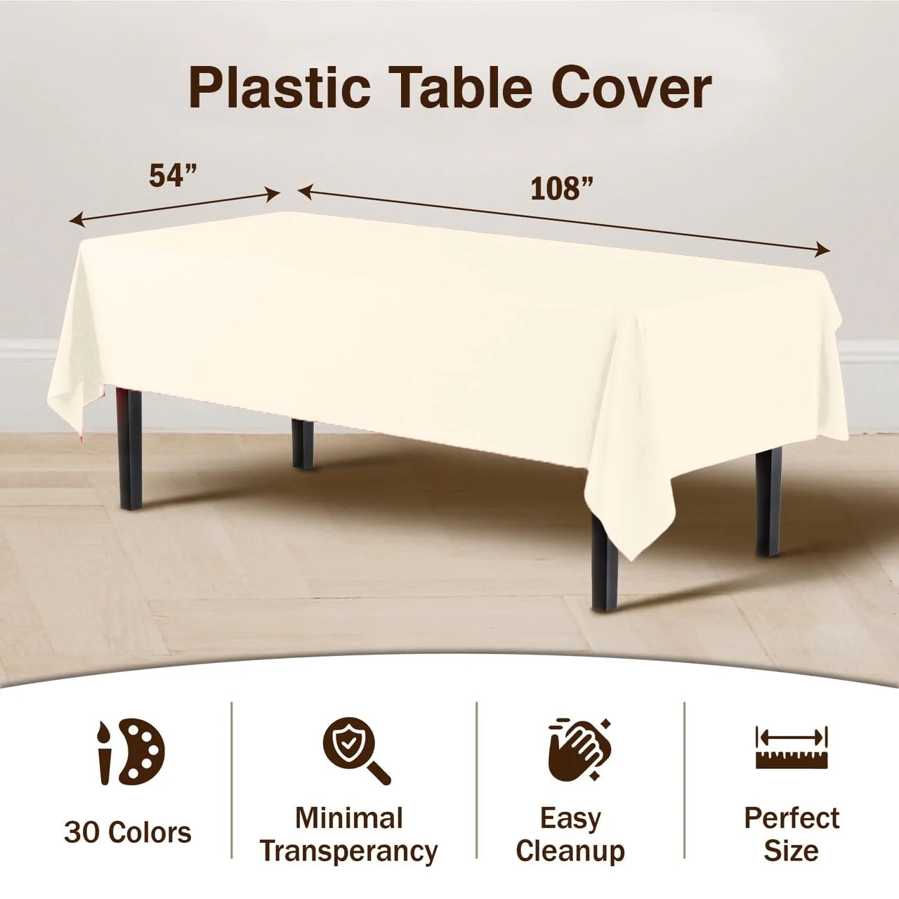 Ivory Table Cover