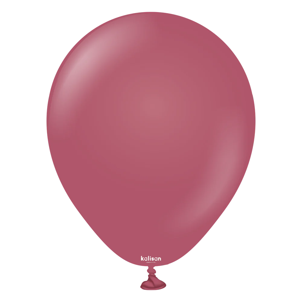 5 inch Kalisan Retro Wild Berry Latex Balloons 100ct
