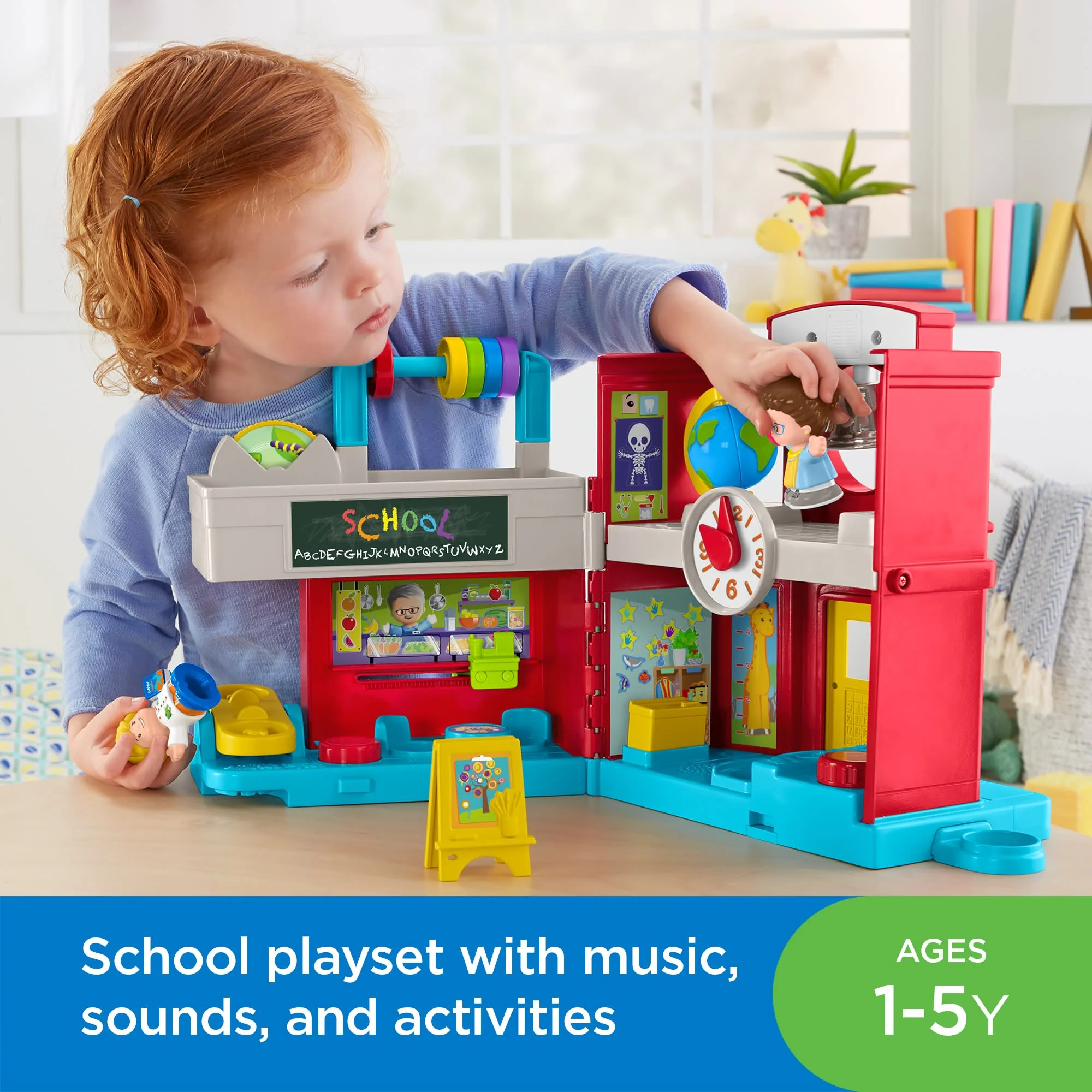 Fisher-Price Little People Friendly School Interactive Playset