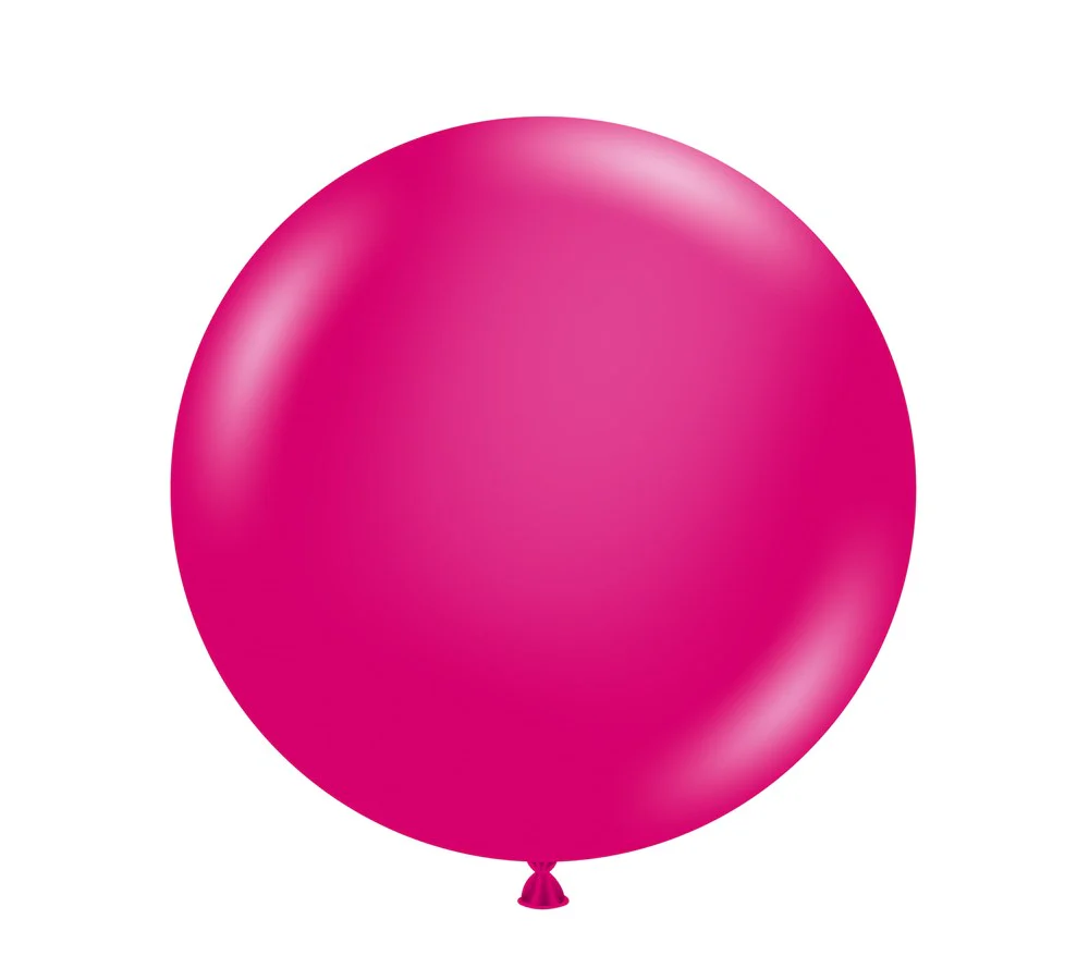 Tuftex Crystal Magenta 36 inch Latex Balloons 1ct