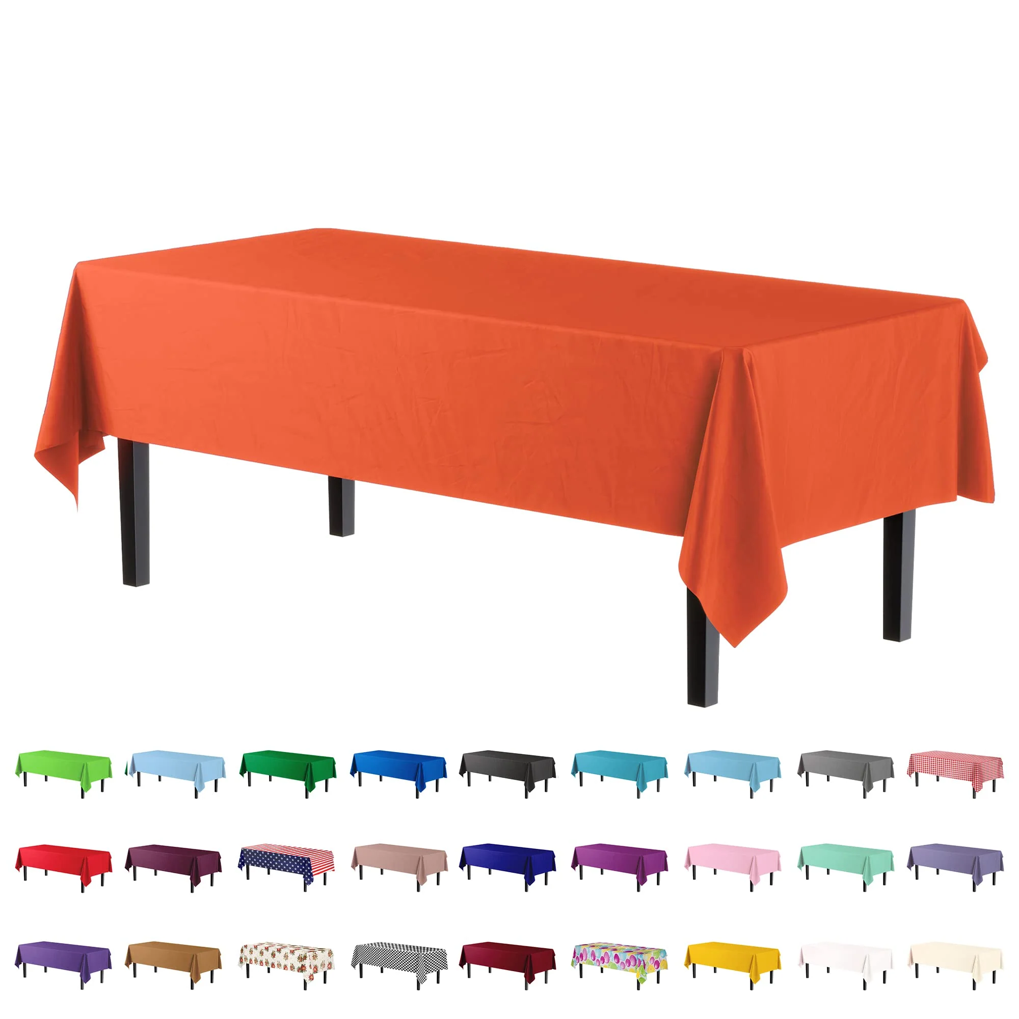 Premium Orange Table Cover
