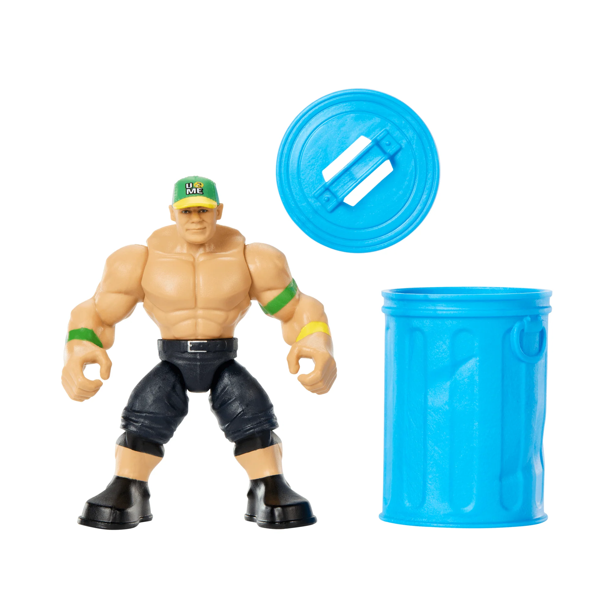 WWE Action Figure Knuckle Crunchers John Cena With Battle Accessory