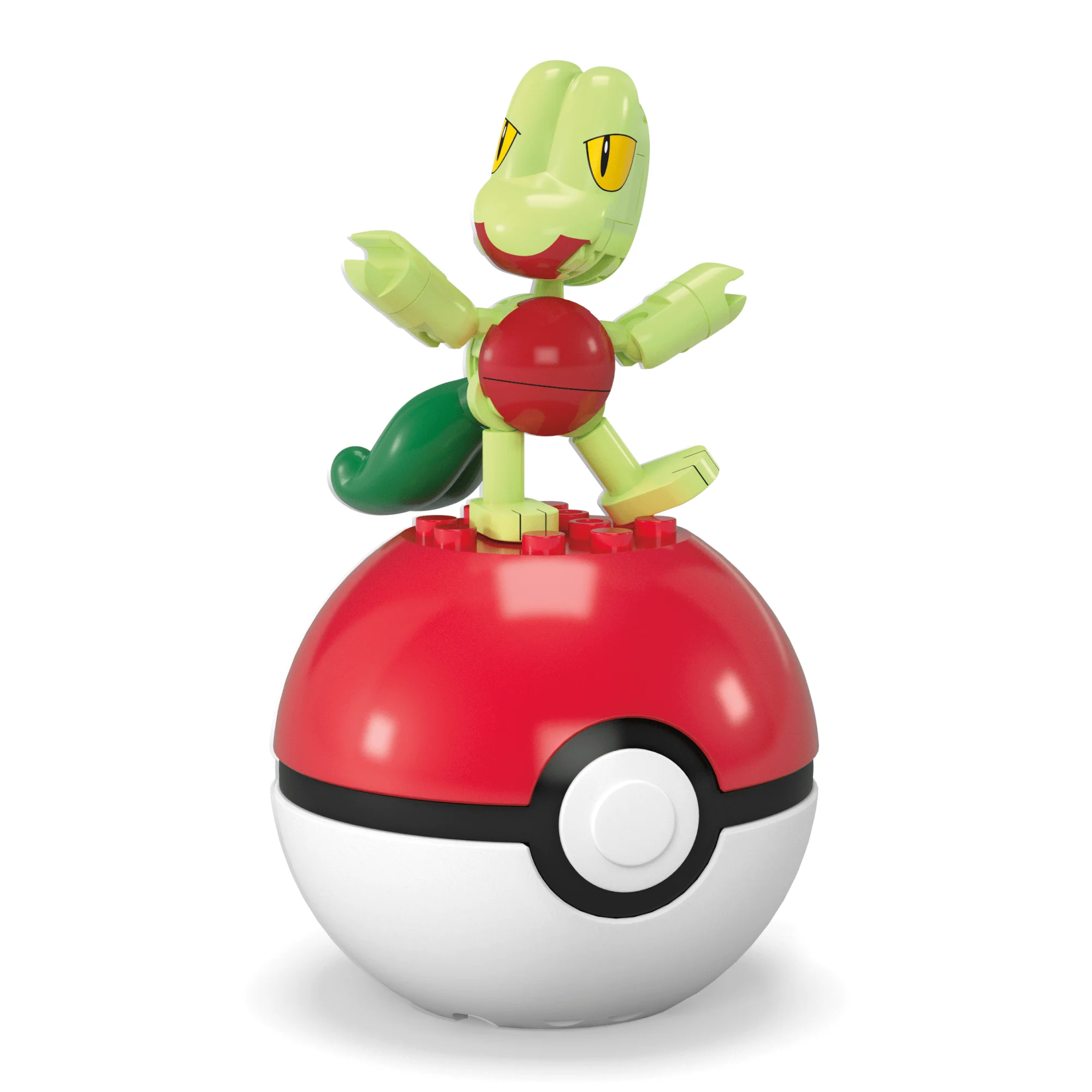 MEGA Pok��mon Treecko Building Toy Kit, Poseable Action Figure (22 Pieces) For Kids