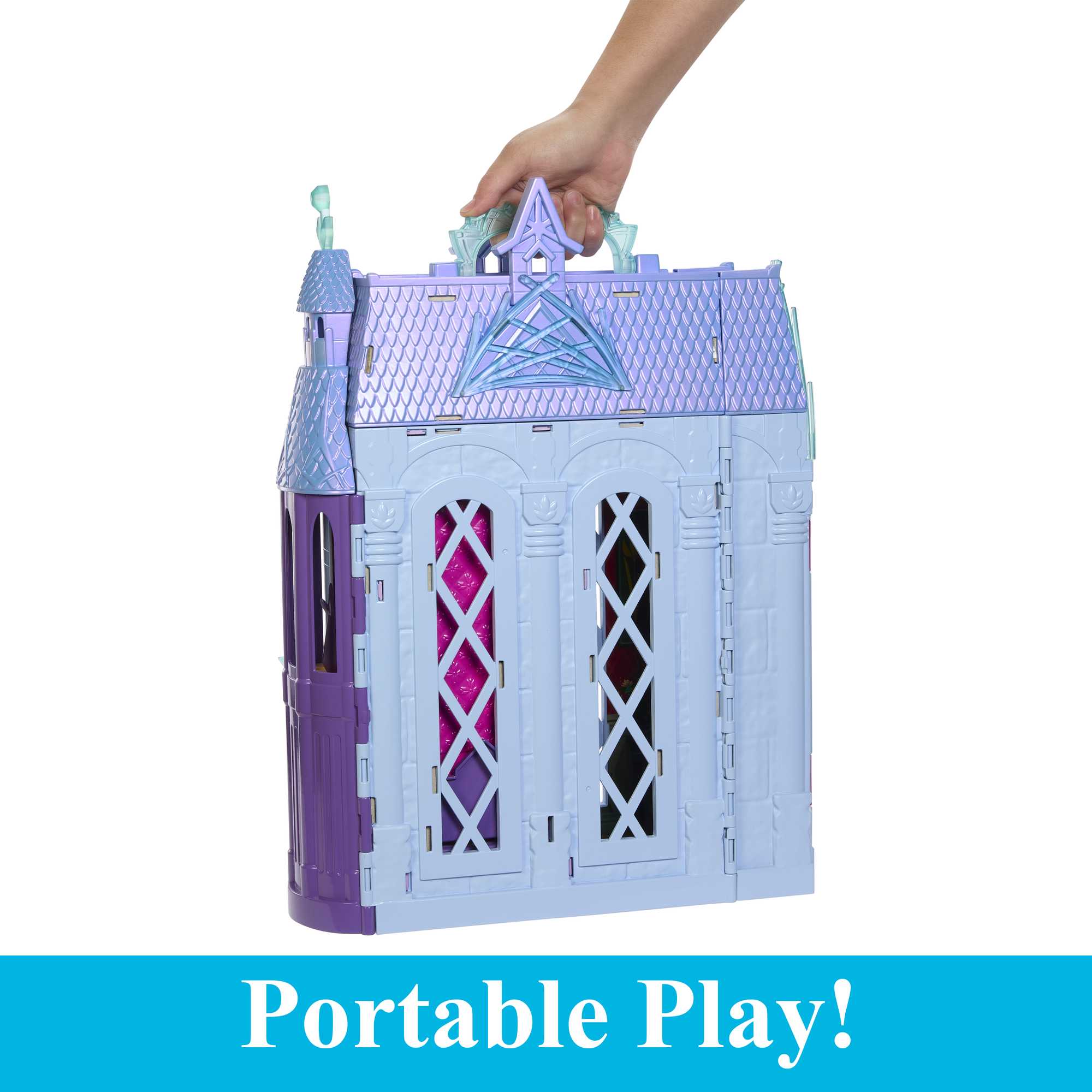 Disney Frozen Arendelle Castle With Elsa Doll