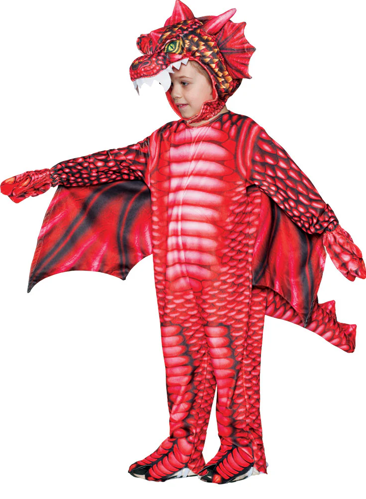 Red Dragon Toddler Costume