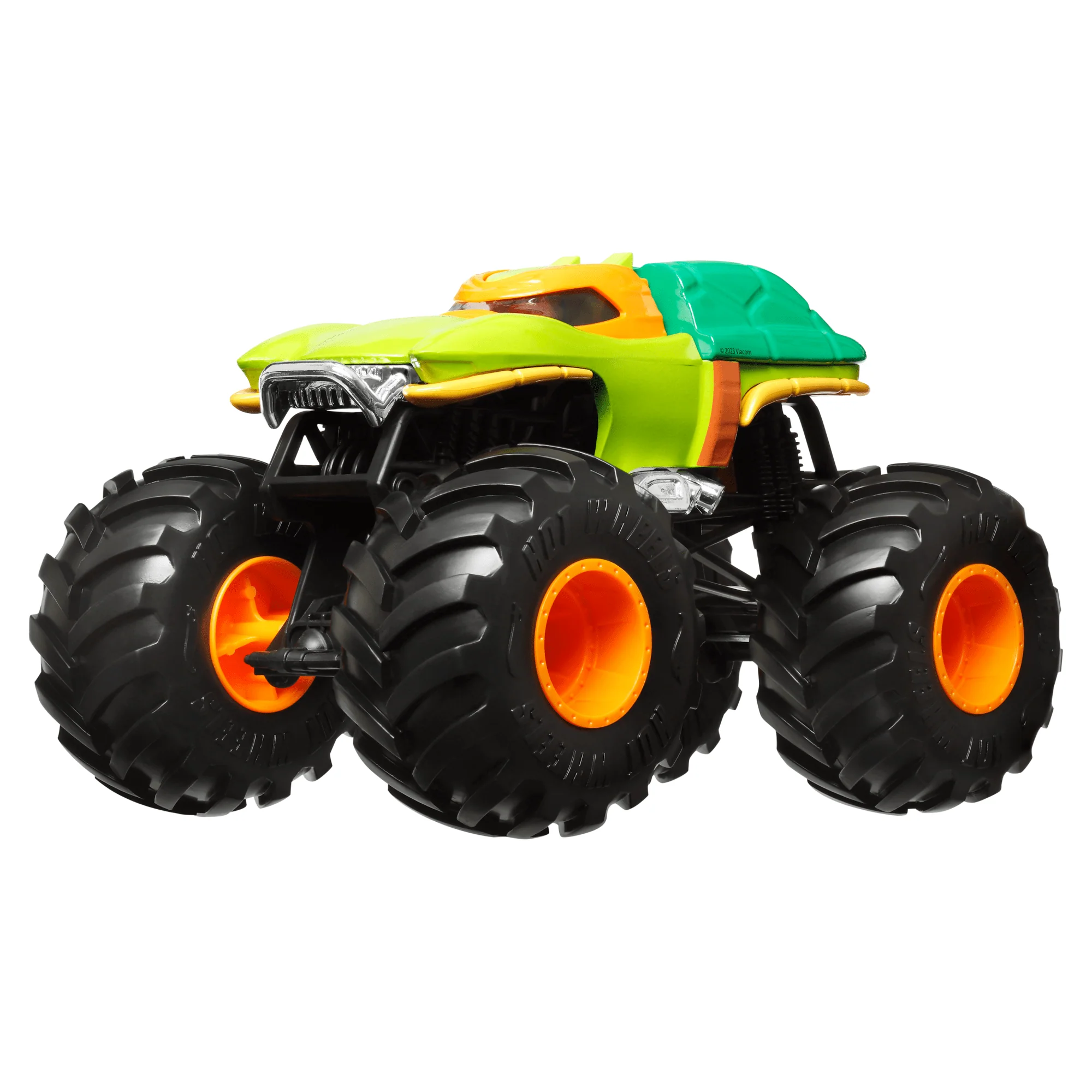 Hot Wheels Monster Trucks Ve��culo de Brinquedo Michaelangelo Escala 1:24
