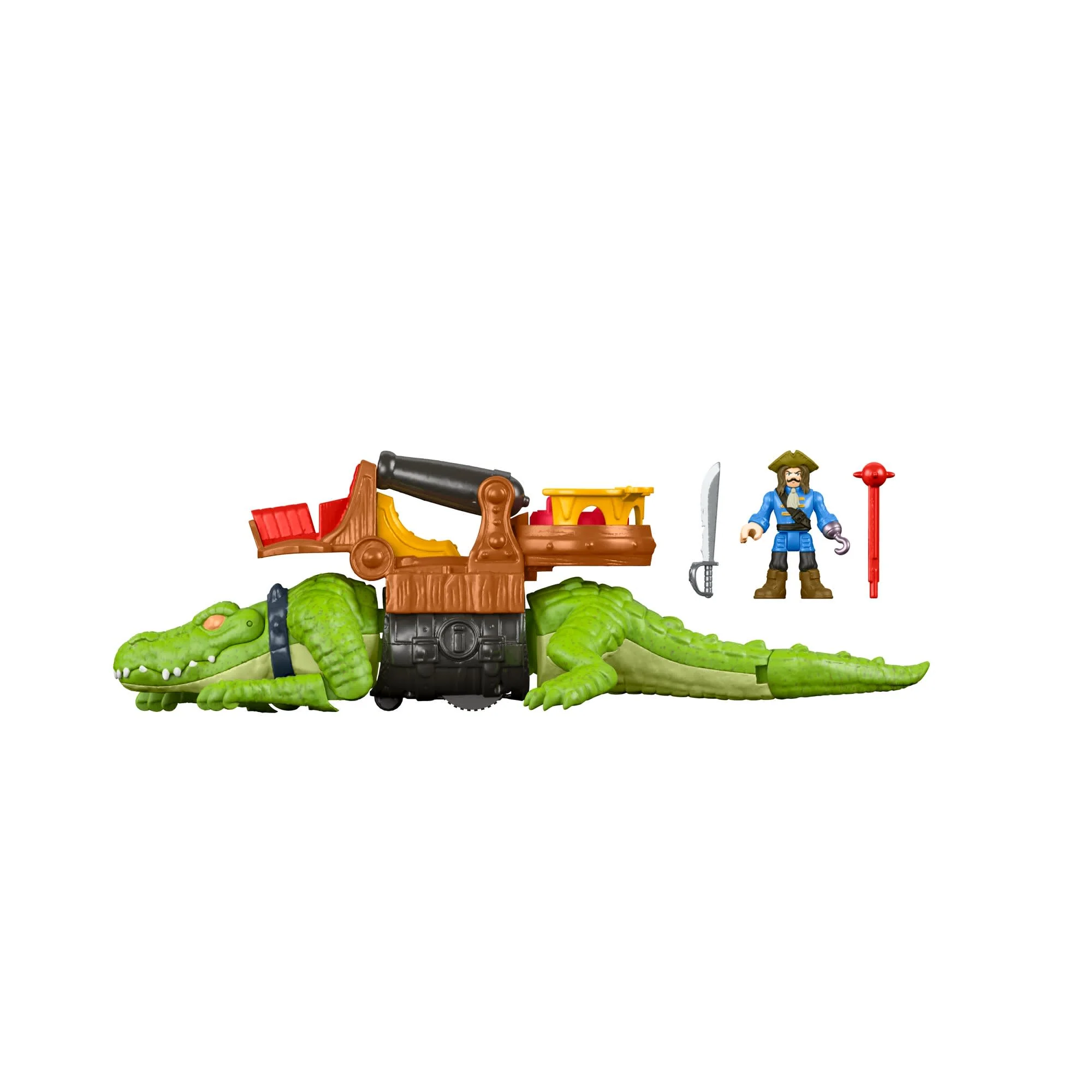 Imaginext Walking Croc & Pirate Hook