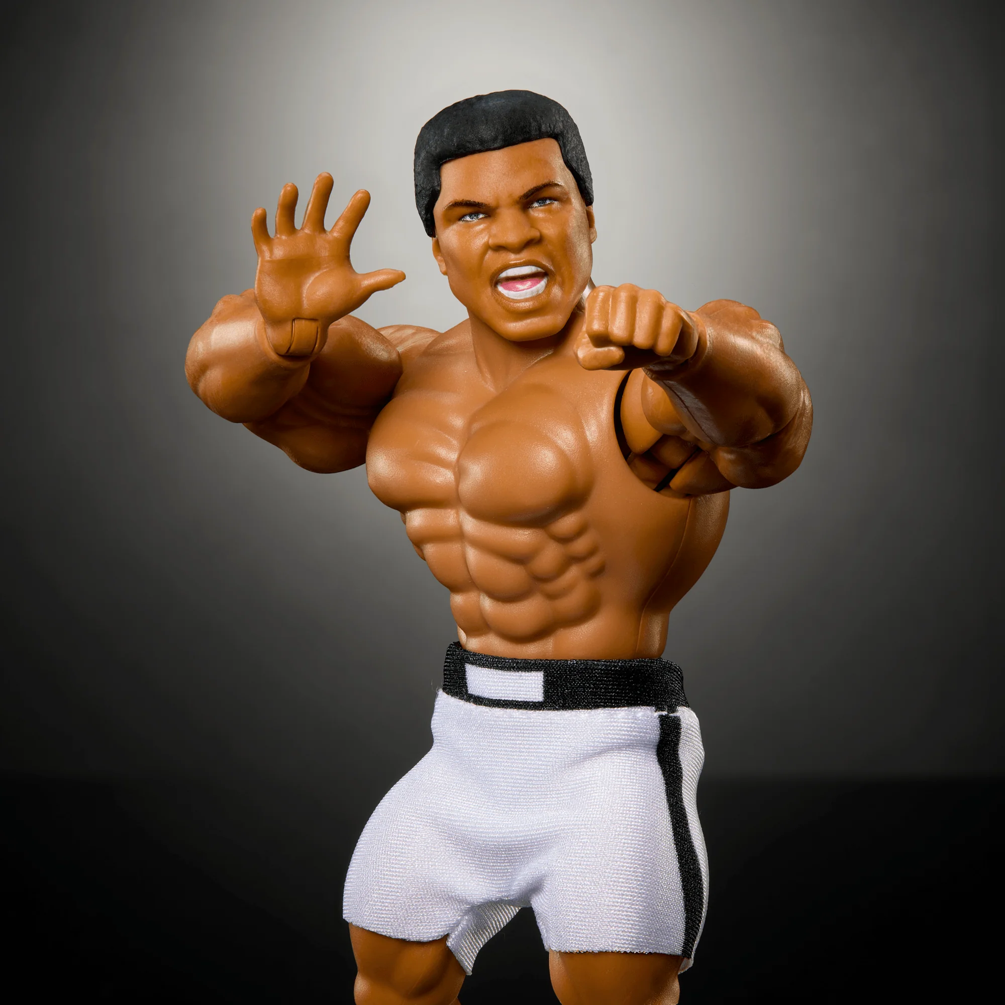 WWE Superstars Muhammad Ali Action Figure & Accessories Set, 6-inch Retro Collectible With Articulation