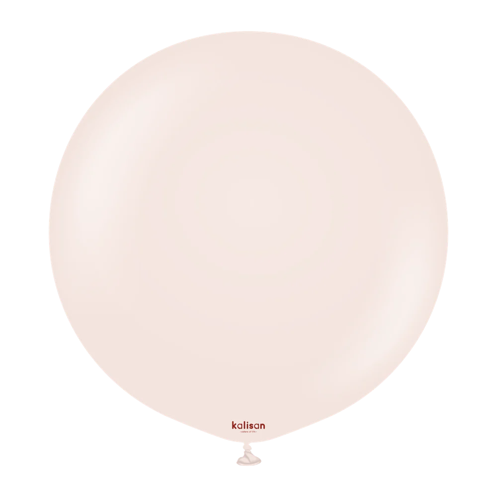 36 inch Kalisan Standard Pink Blush Latex Balloons 2ct