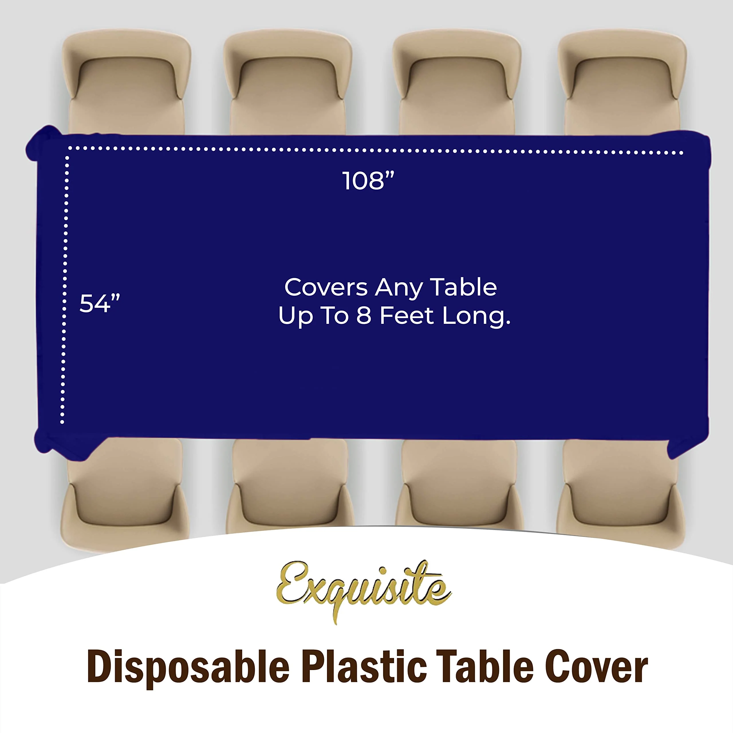 Navy Blue Table Cover