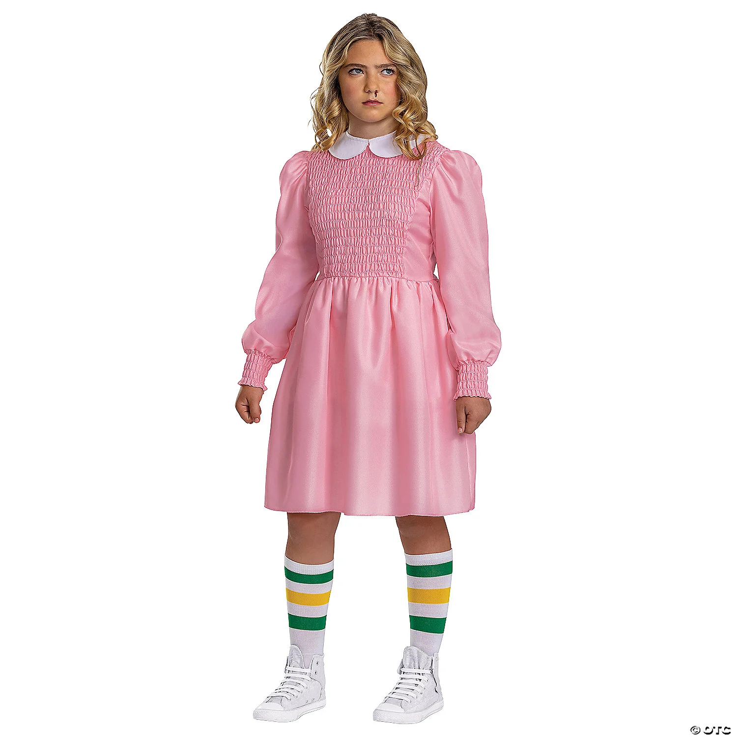 Stranger Things Eleven Pink Dress Costume