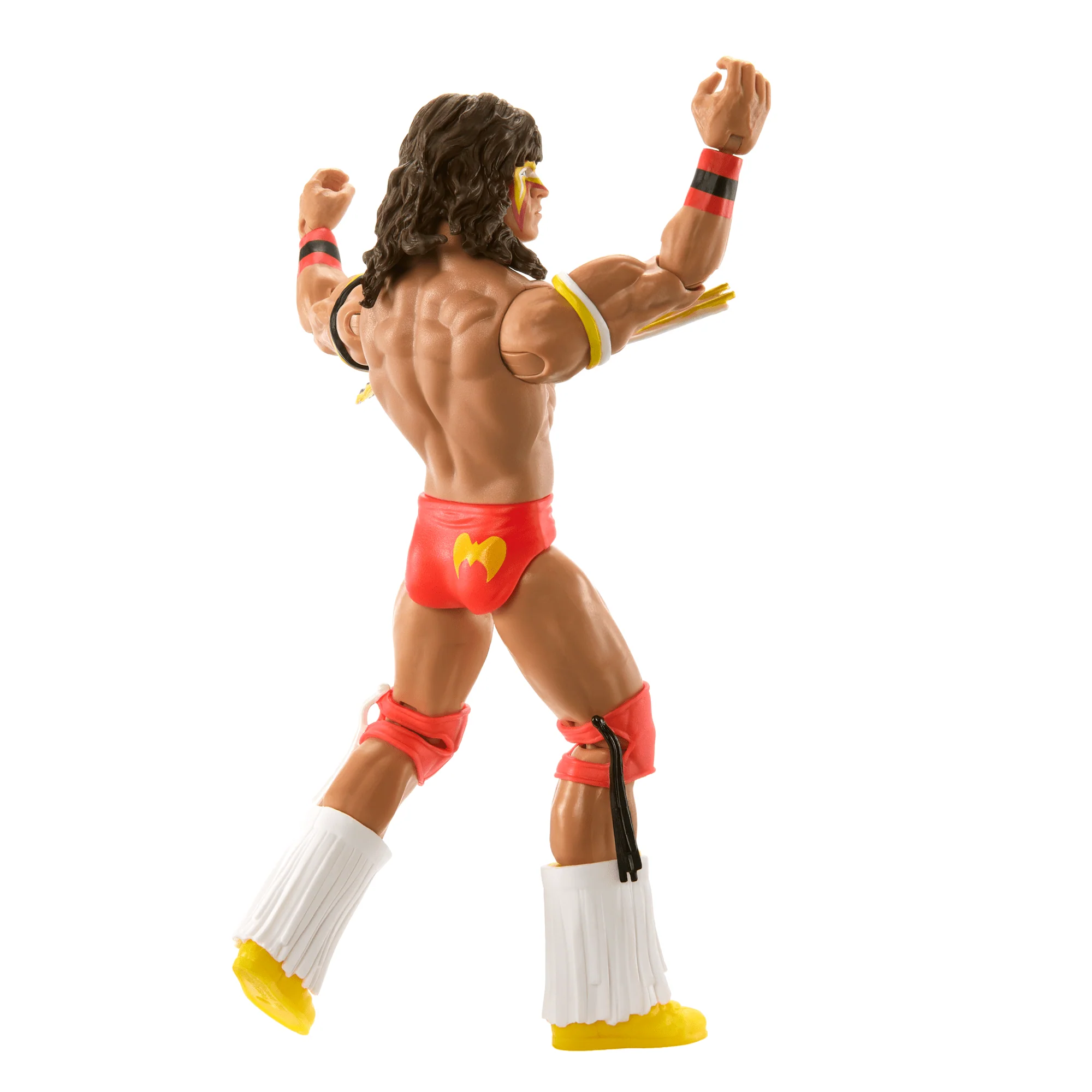 WWE Ultimate Warrior Action Figure, 6-inch Collectible Superstar With Articulation & Life-Like Look