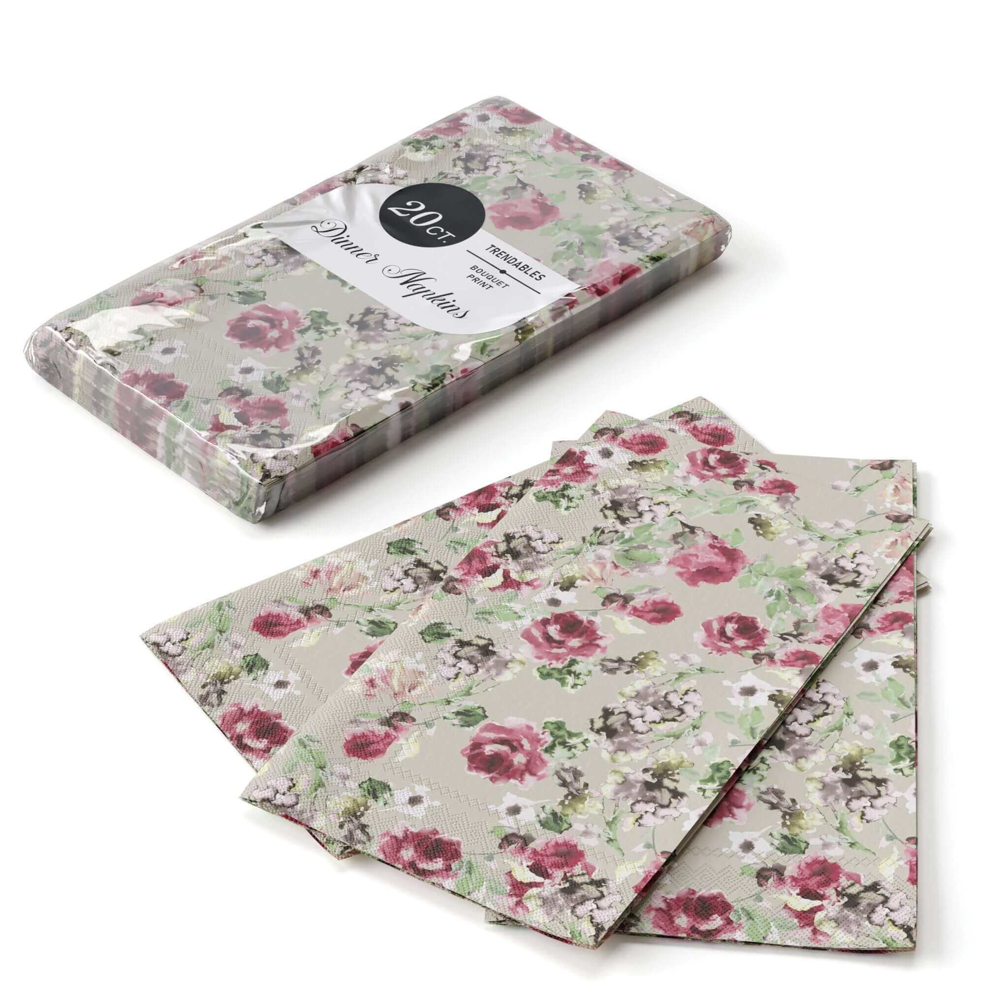 Bouquet Dinner Napkin | 20 Count