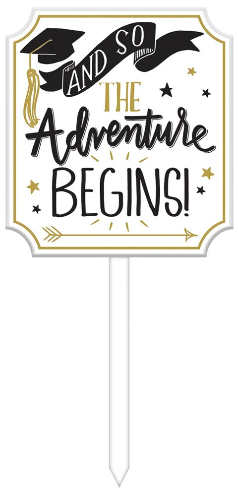 Graduation Lawn Sign