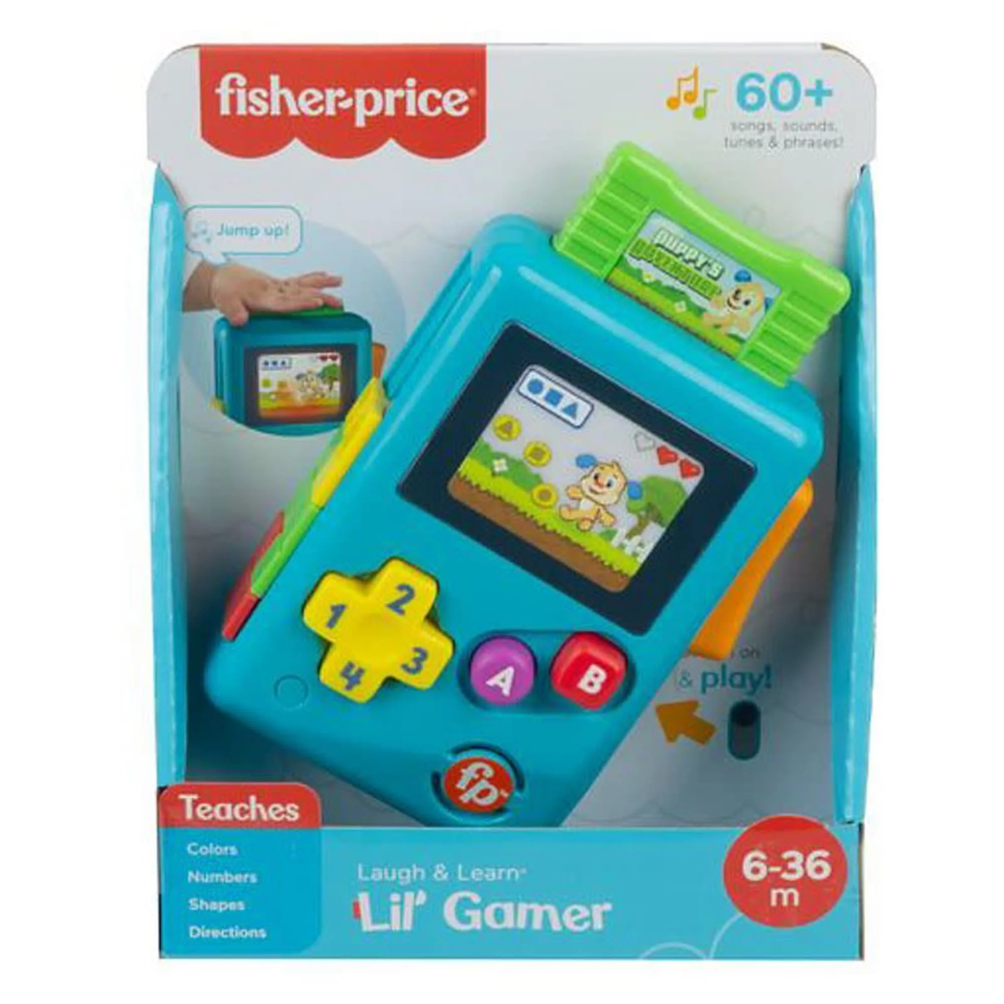 Fisher-Price Laugh & Learn Lil�� Gamer Pretend Video Game Learning Toy For Infants & Toddlers