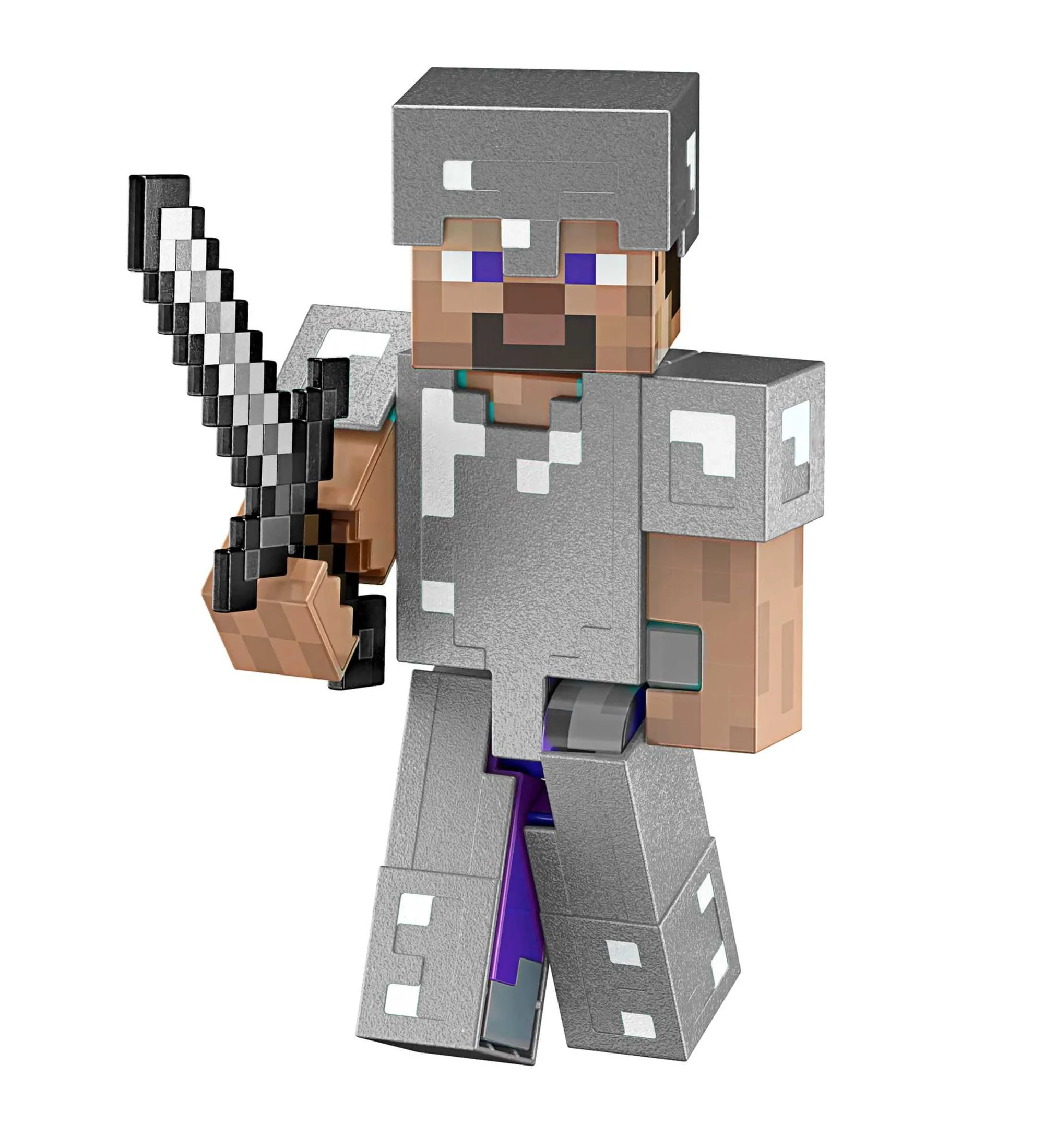 Minecraft Diamond Level Steve, 5.5-inch Collector Action Figure