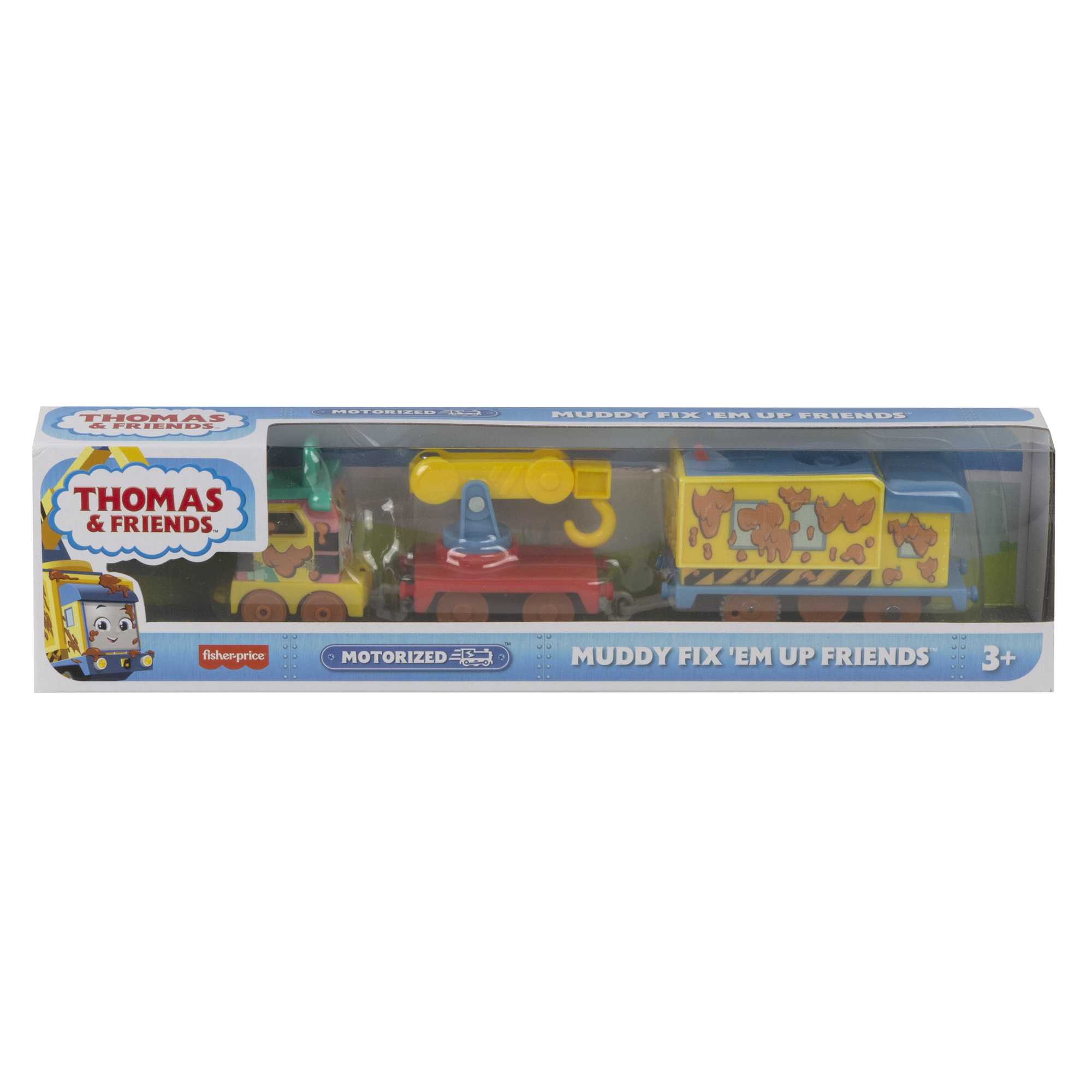 Thomas & Friends Muddy Fix ��Em Up Friends Motorized Vehicle Set