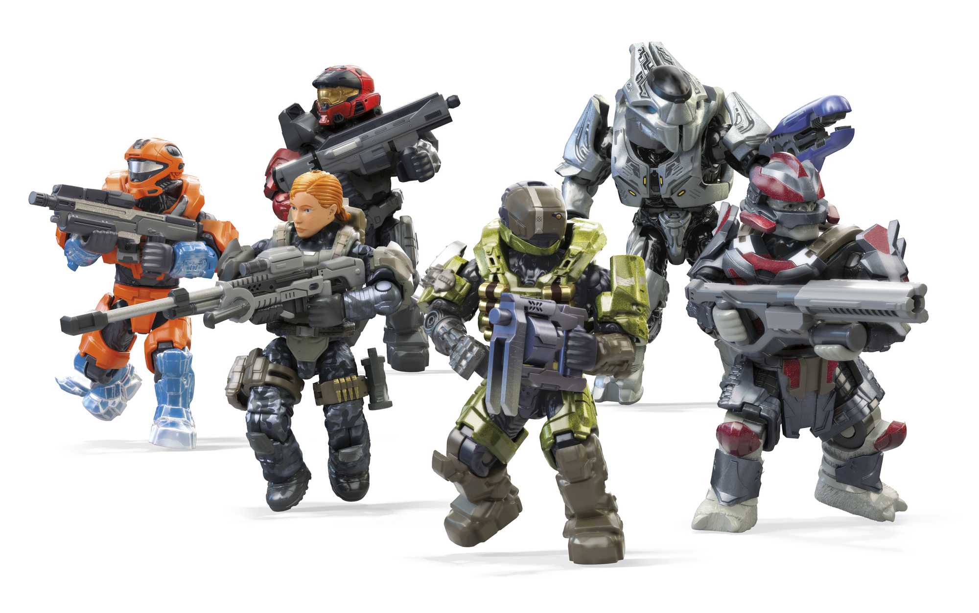 MEGA Halo Infinite Heroes Collection Series 17, Action Figure Building Toys