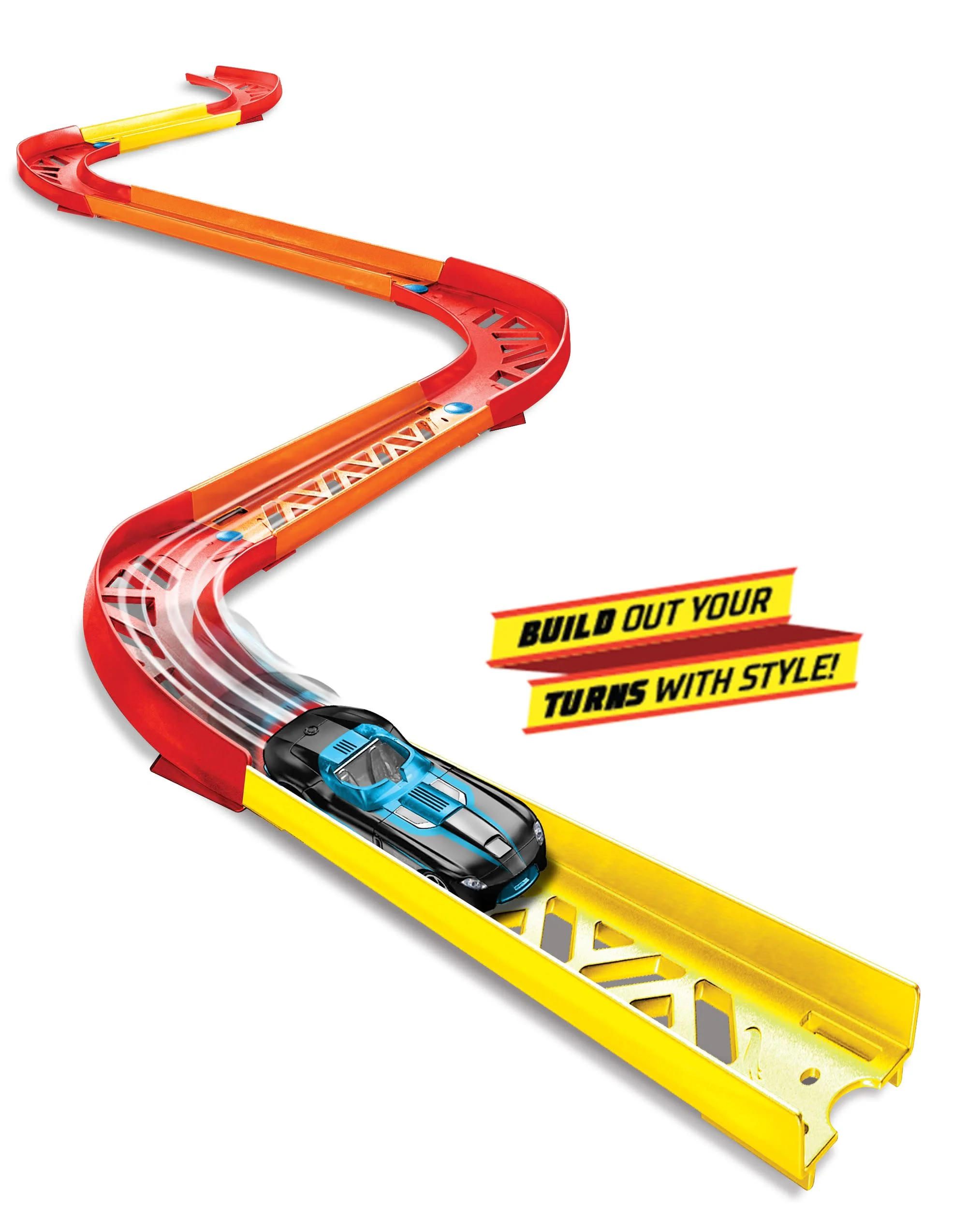 Hot Wheels Track Builder Unlimited Premium Curve Pack