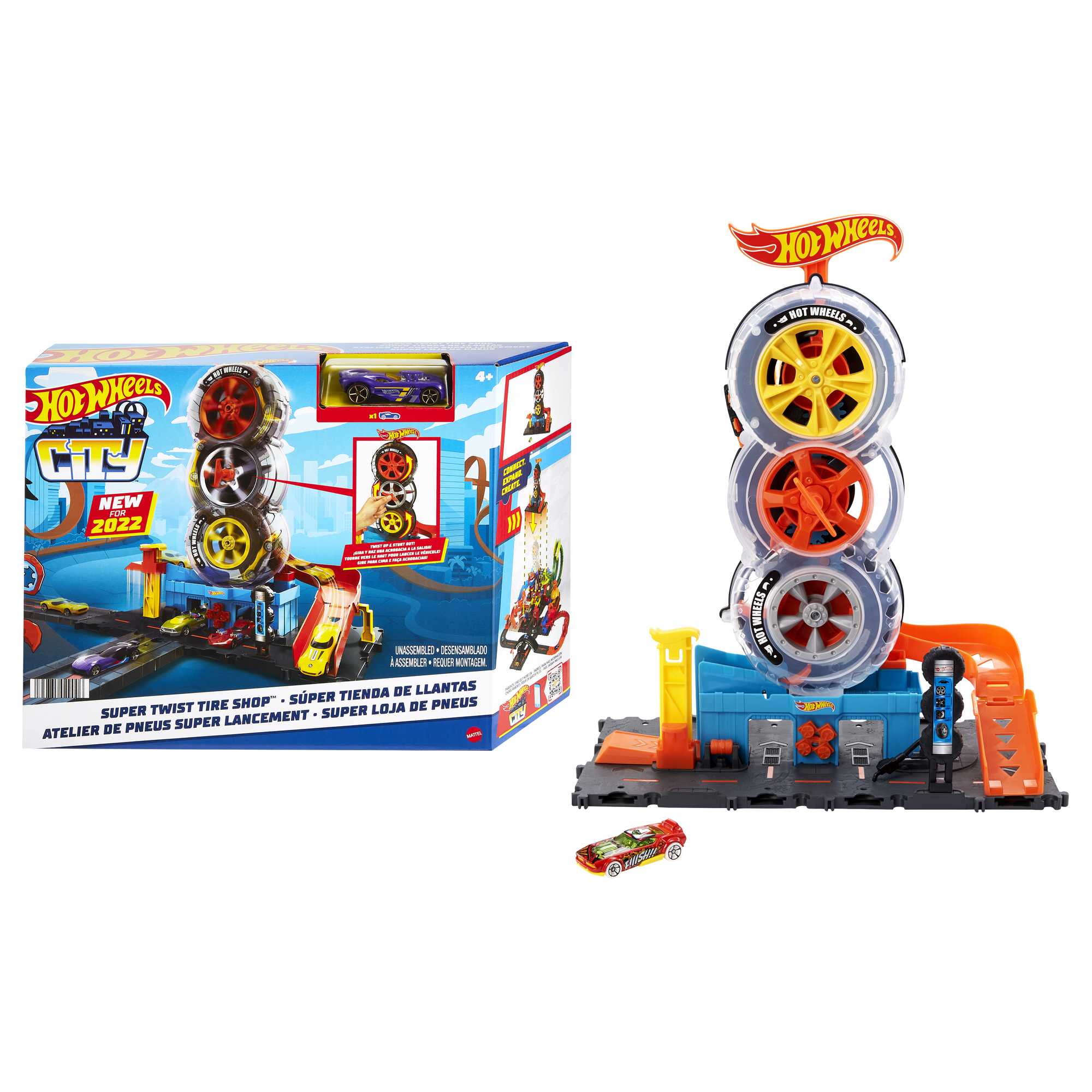 Hot Wheels City Super Twist Tire Shop