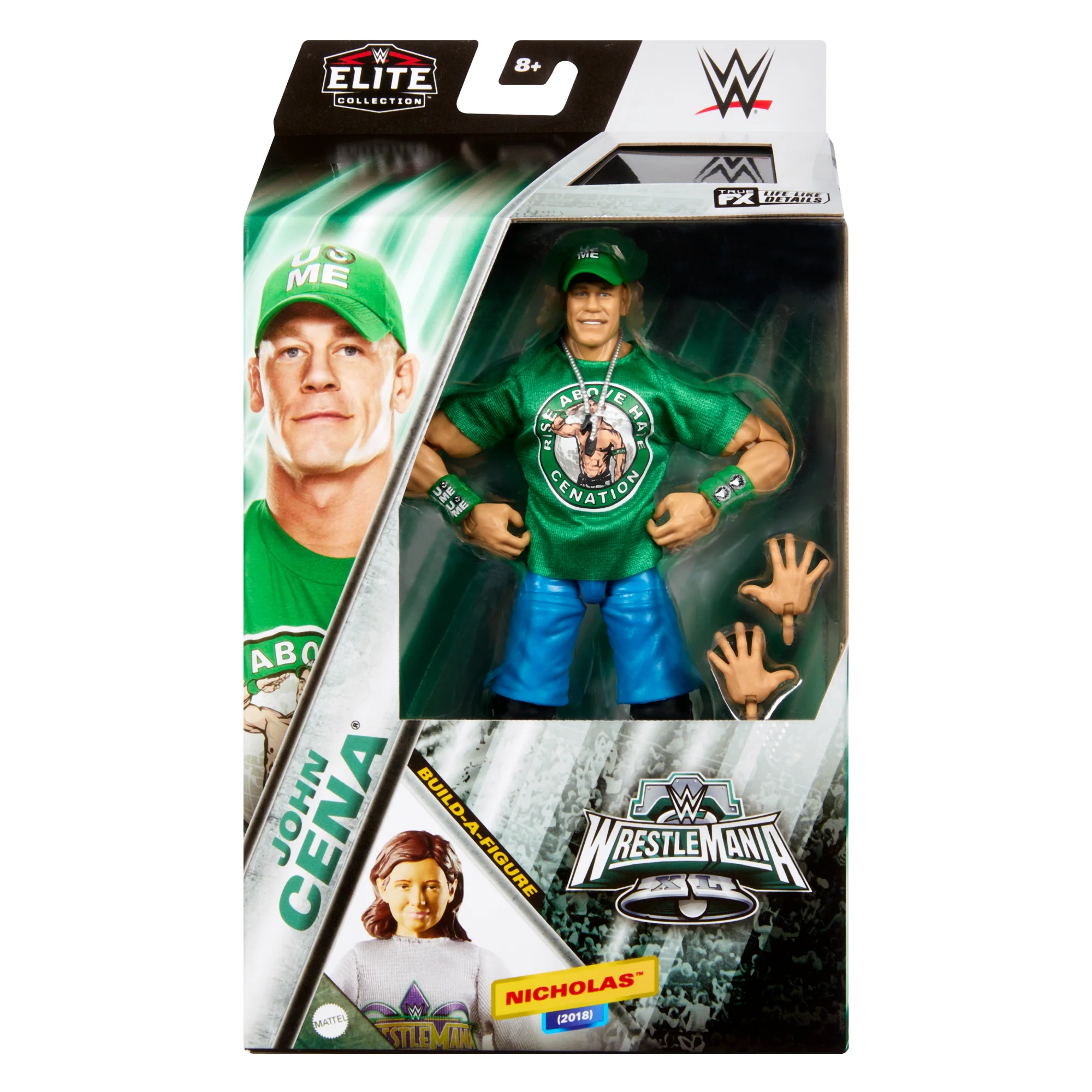 WWE Elite Action Figure Wrestlemania With Build-A-Figure